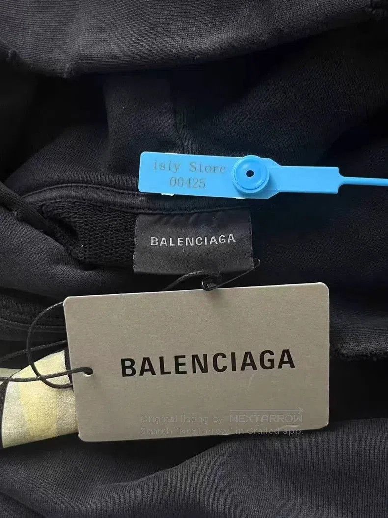 Balenciaga Balenciaga Logo Print Hoodie. Size US S / EU 44-46 / 1 - 4 Thumbnail