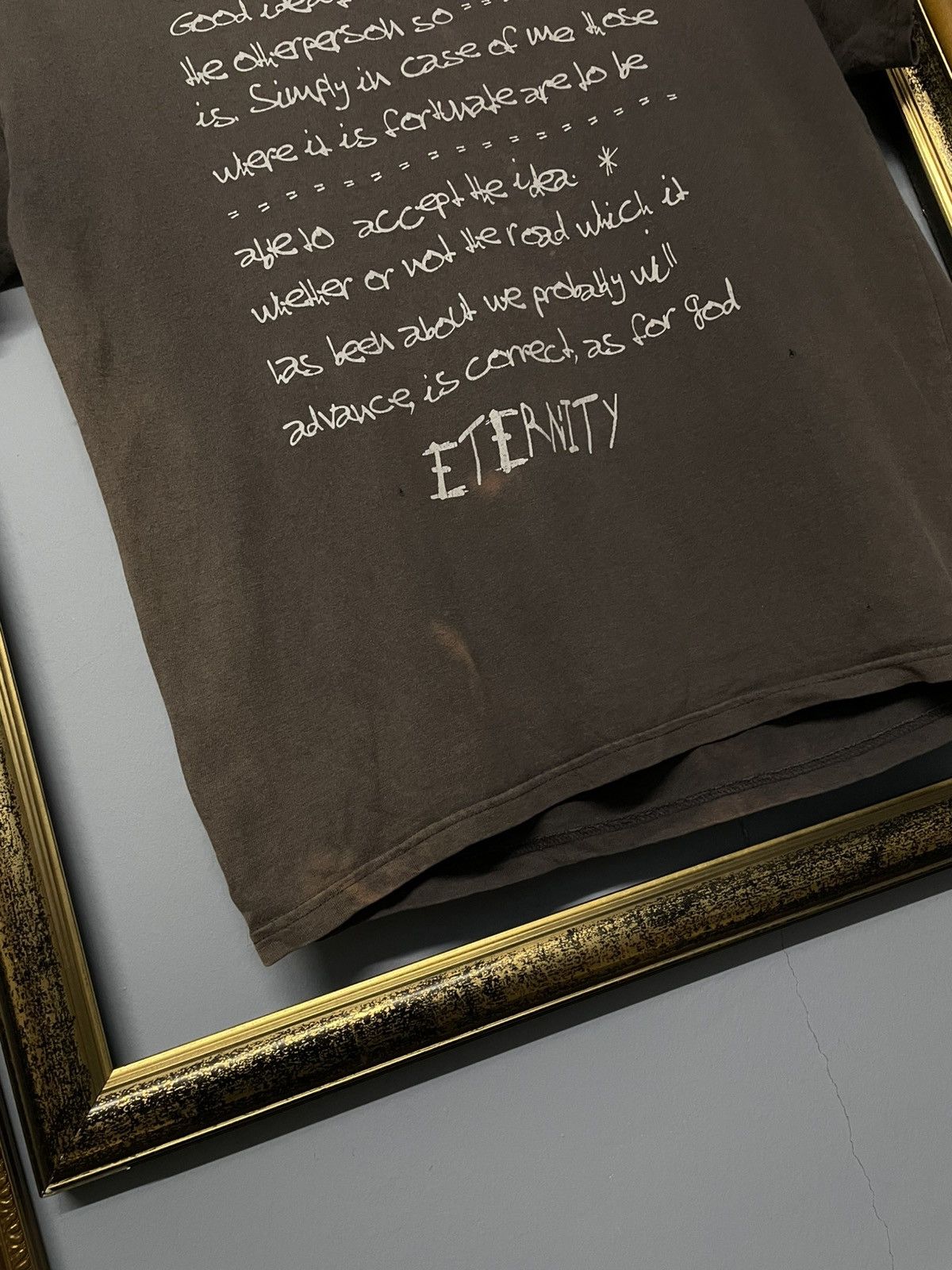 Japanese Brand Vintage 90s Japan Beaumere Poem Eternity Sunfaded Trash Tee Size US M / EU 48-50 / 2 - 5 Thumbnail