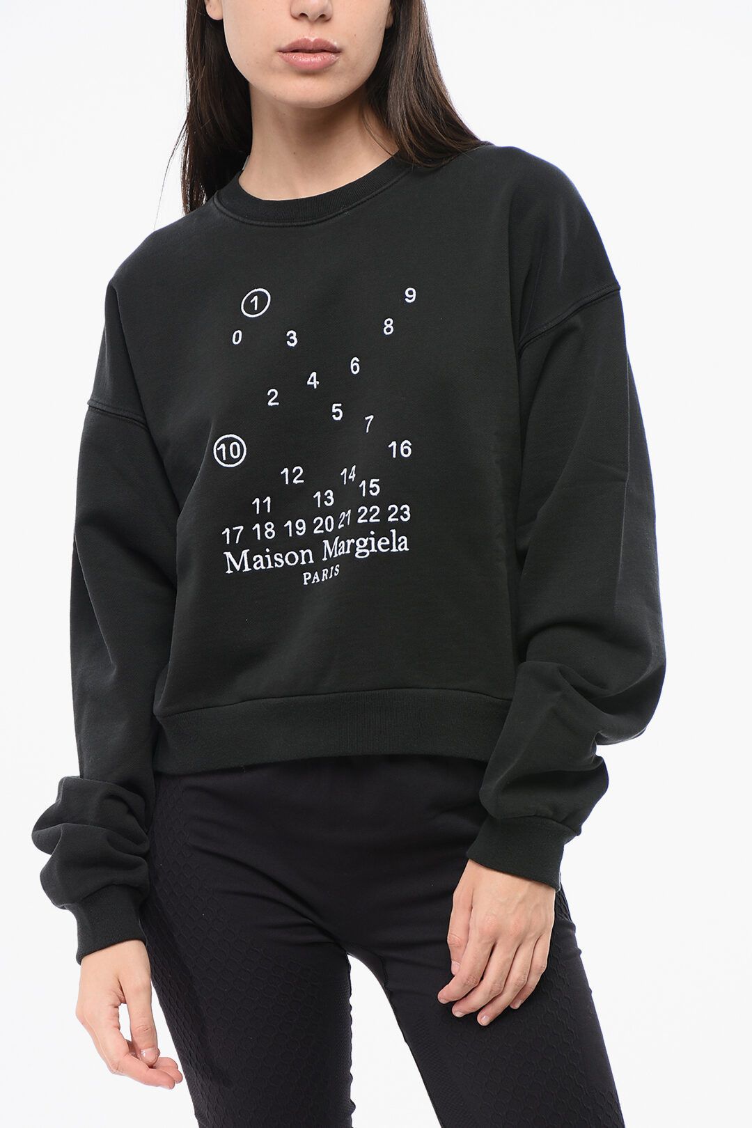 og1mm0825 Crewneck Sweatshirt in Black