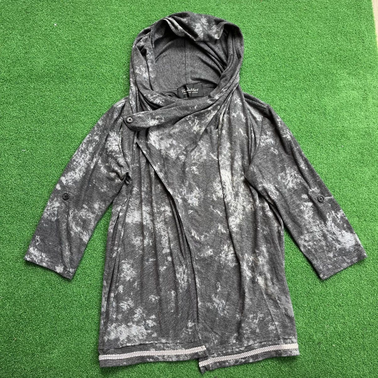Tornado Mart Asymmetrical light hoodie in grey Size US M / EU 48-50 / 2 - 1 Thumbnail