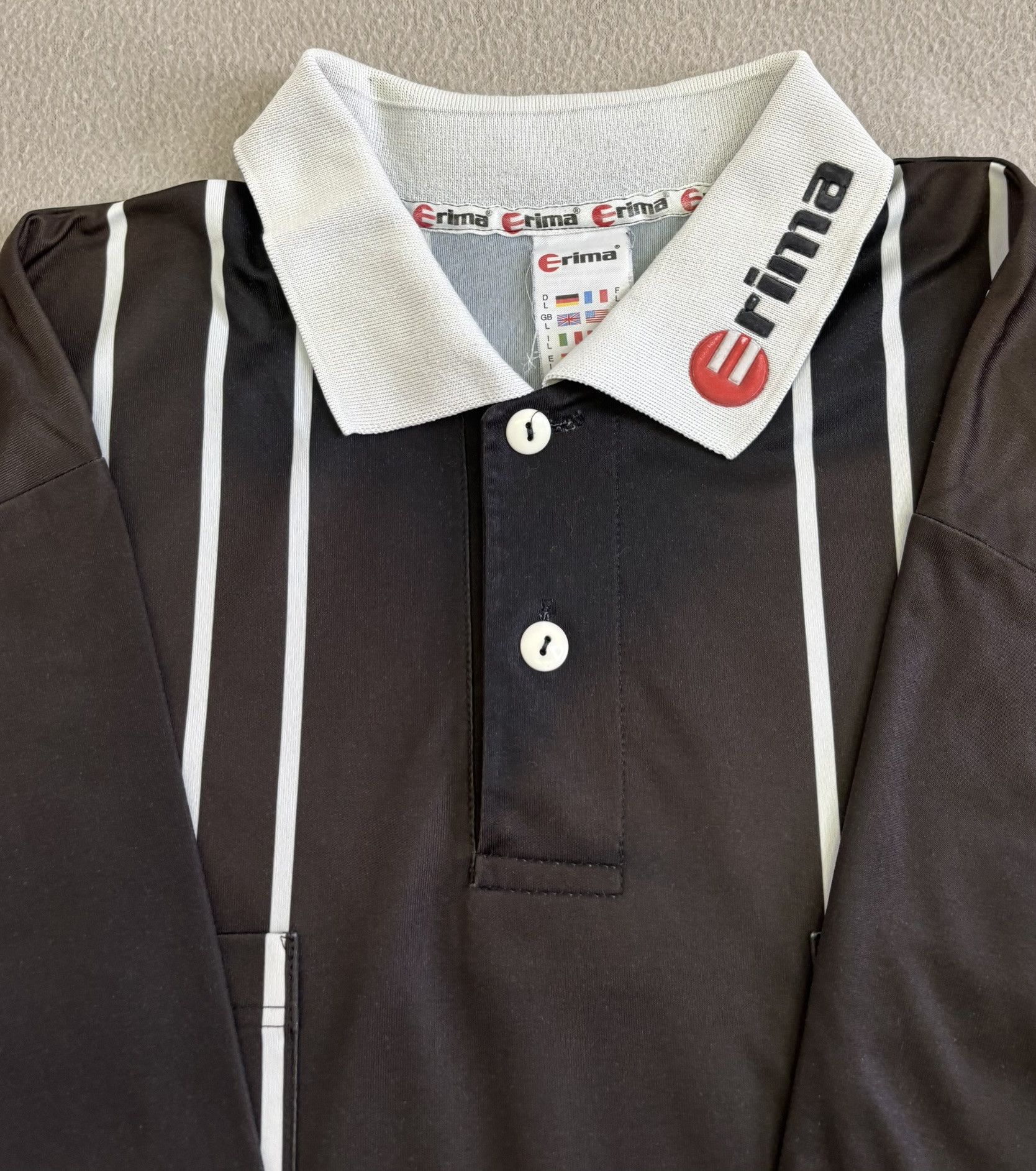 Erima Erima Referee T-shirt vintage 90s large Size US L / EU 52-54 / 3 - 10 Thumbnail