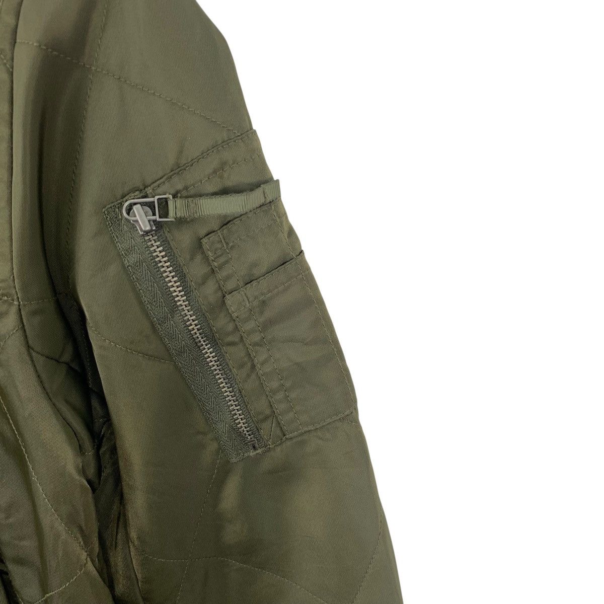 Vintage Vintage PLST JAPAN MA-1 Flight Bomber Quilted Jacket Outdoor Size L / US 10 / IT 46 - 7 Thumbnail