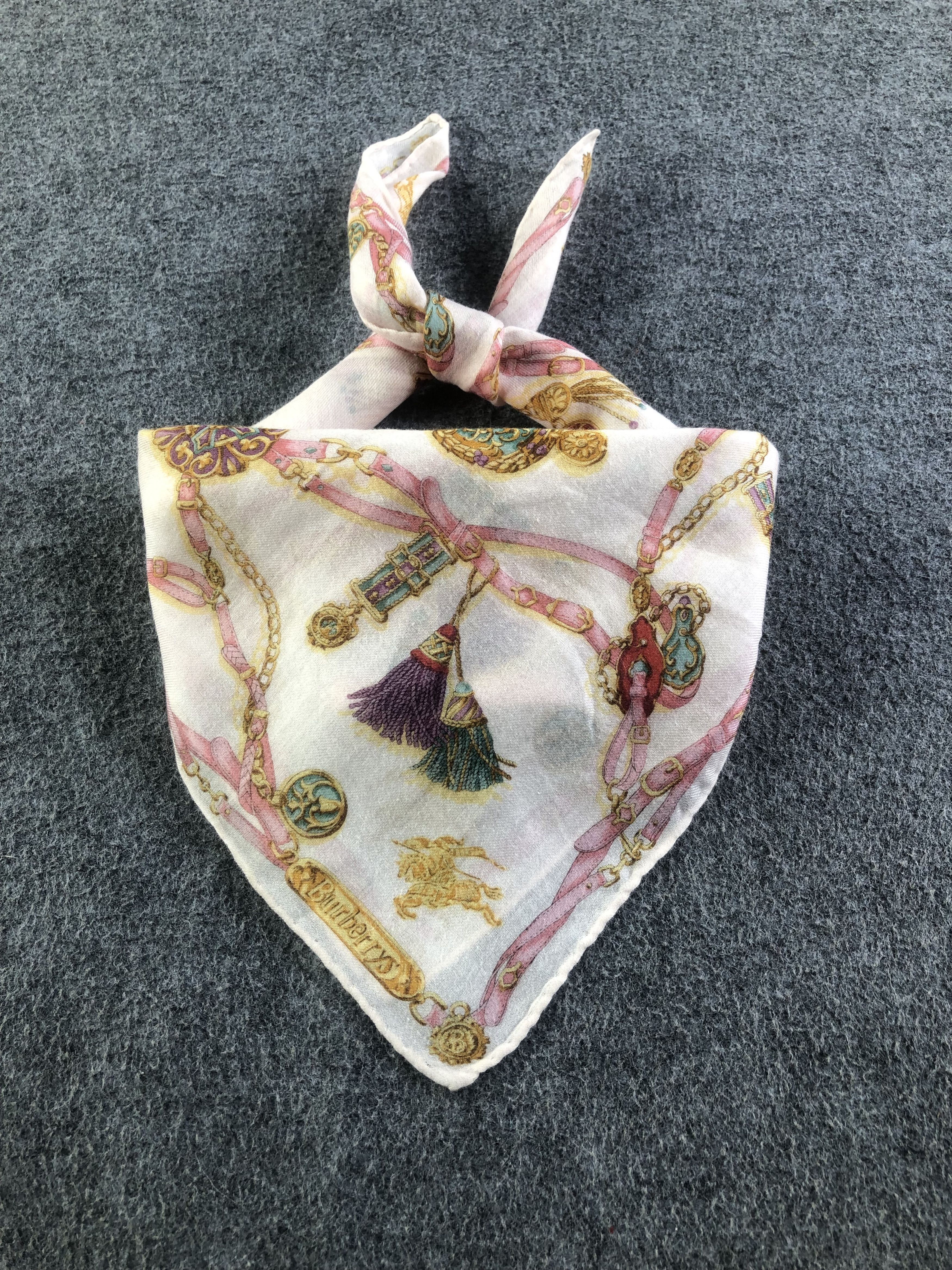 Burberry Burberrys Handkerchief / Bandana / Neckerchief Size ONE SIZE - 2 Thumbnail