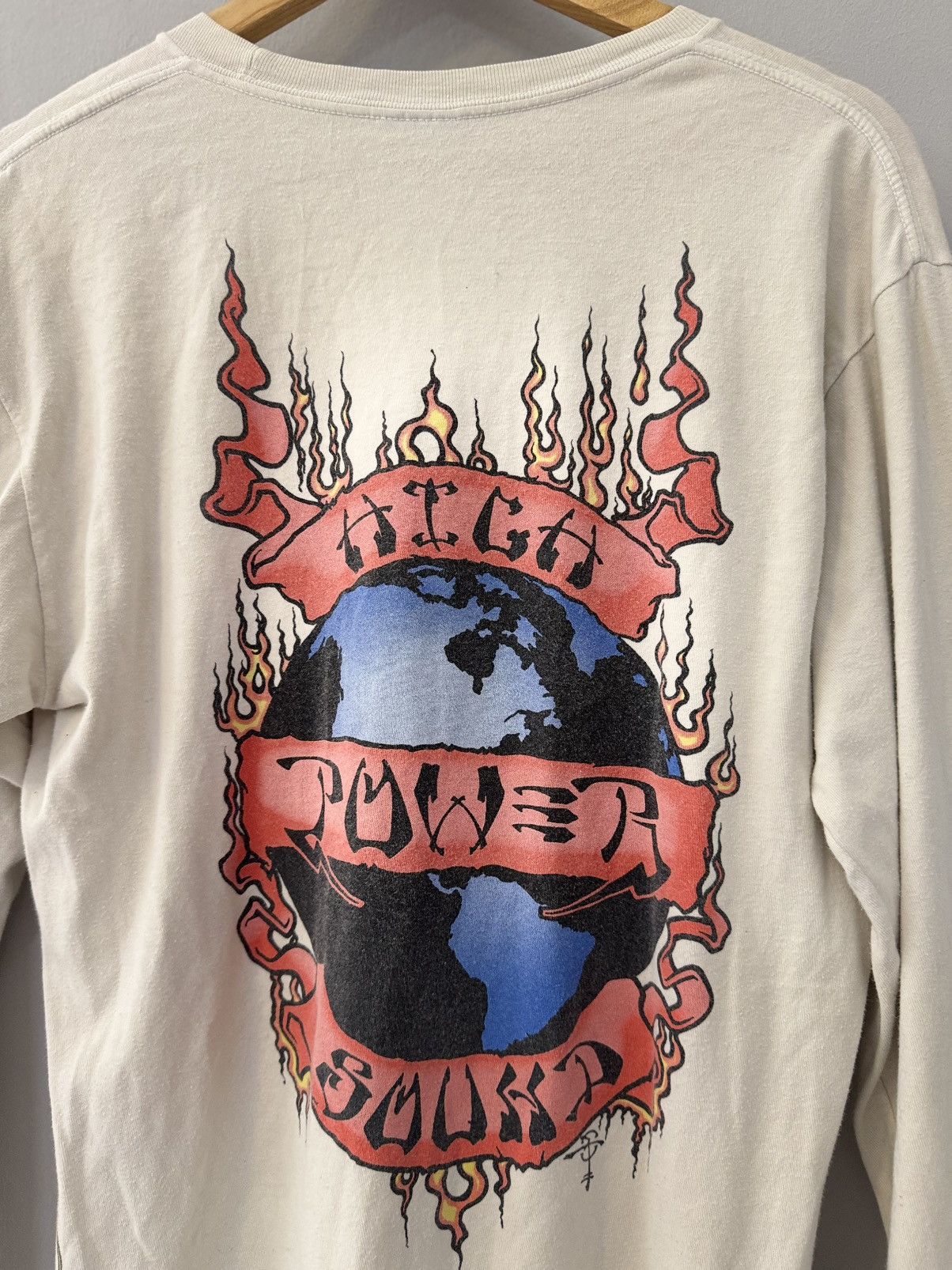 Stussy Stussy High Power Squad Long Sleeve T-Shirt Size Small White Size US M / EU 48-50 / 2 - 9 Thumbnail