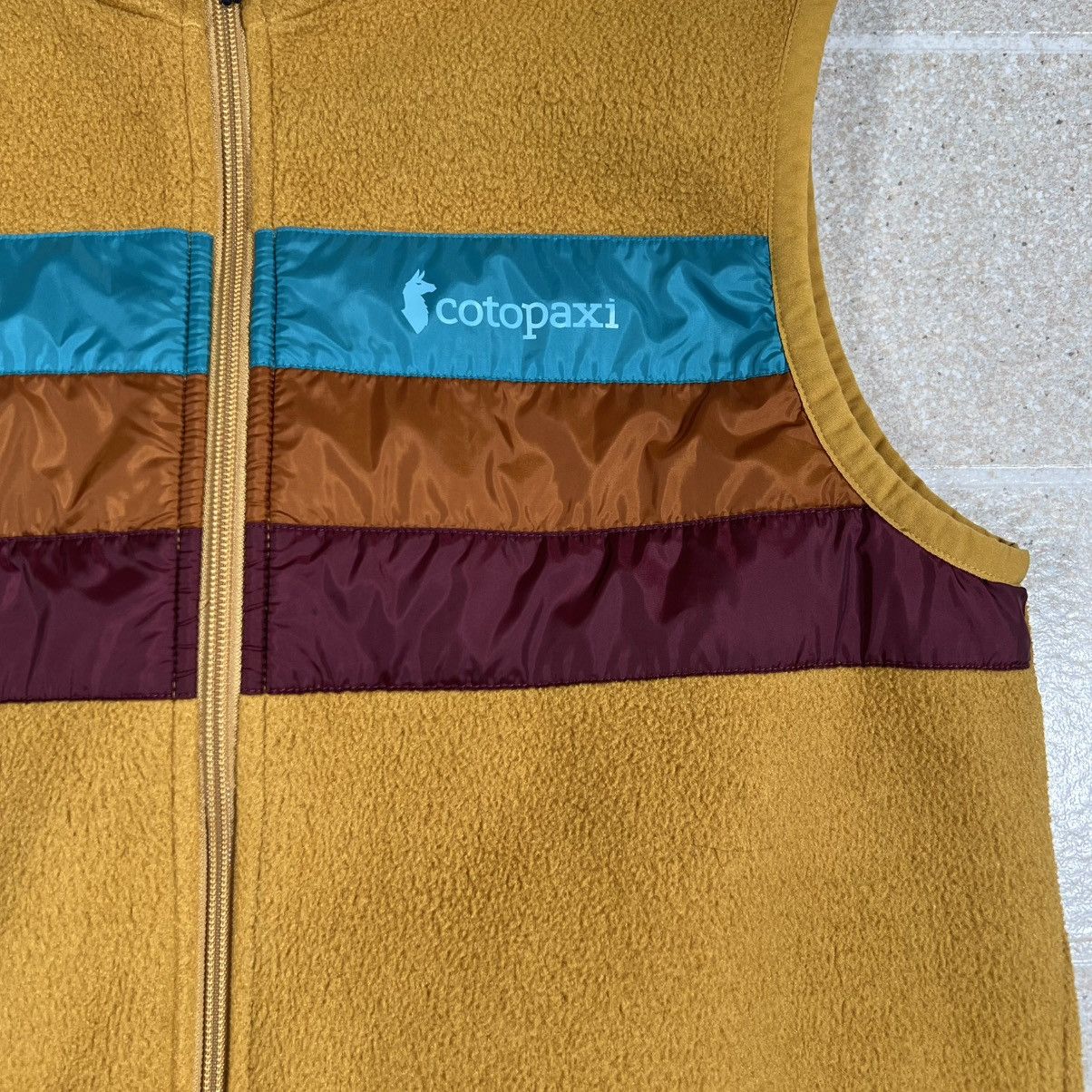 Cotopaxi Cotopaxi Teca Mens Fleece Vest Mustard Yellow Multi-Color Size US M / EU 48-50 / 2 - 3 Thumbnail