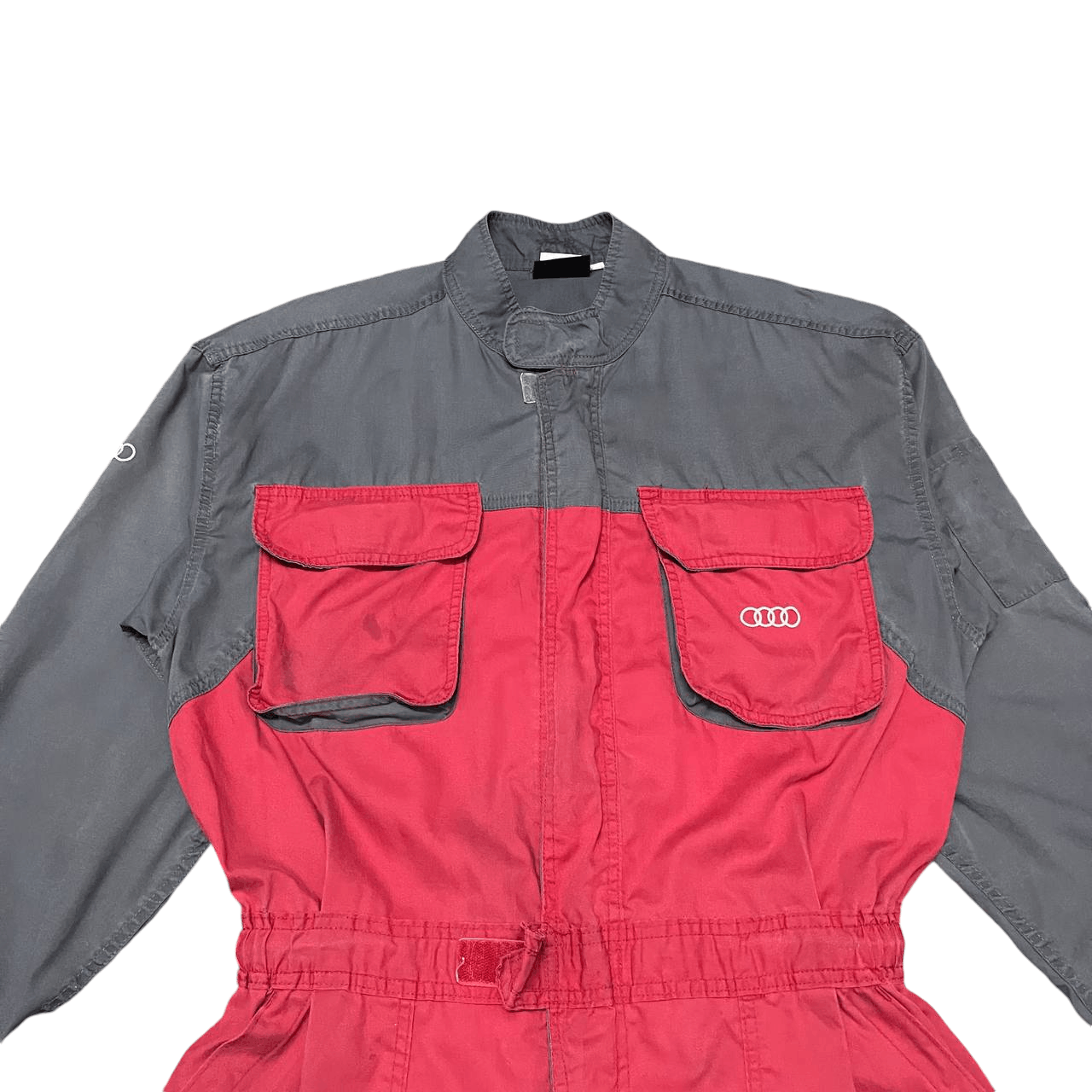 Audi Vintage Audi Top Service Racing Coverall Size US 33 - 8 Thumbnail