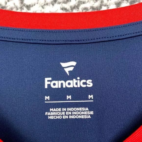 Other Atlanta Braves Shirt Women Medium Blue Fanatics Short Sleeve Size M / US 6-8 / IT 42-44 - 3 Thumbnail