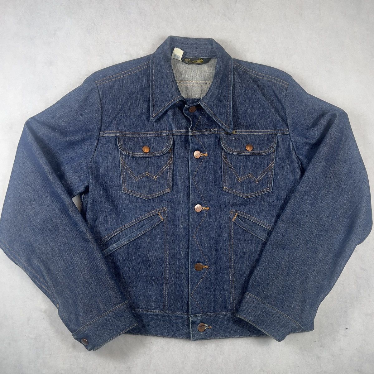 Wrangler Vintage Wrangler NoFault Denims Jacket Made in USA 60s / 70s Size US XXS / EU 40 - 2 Thumbnail