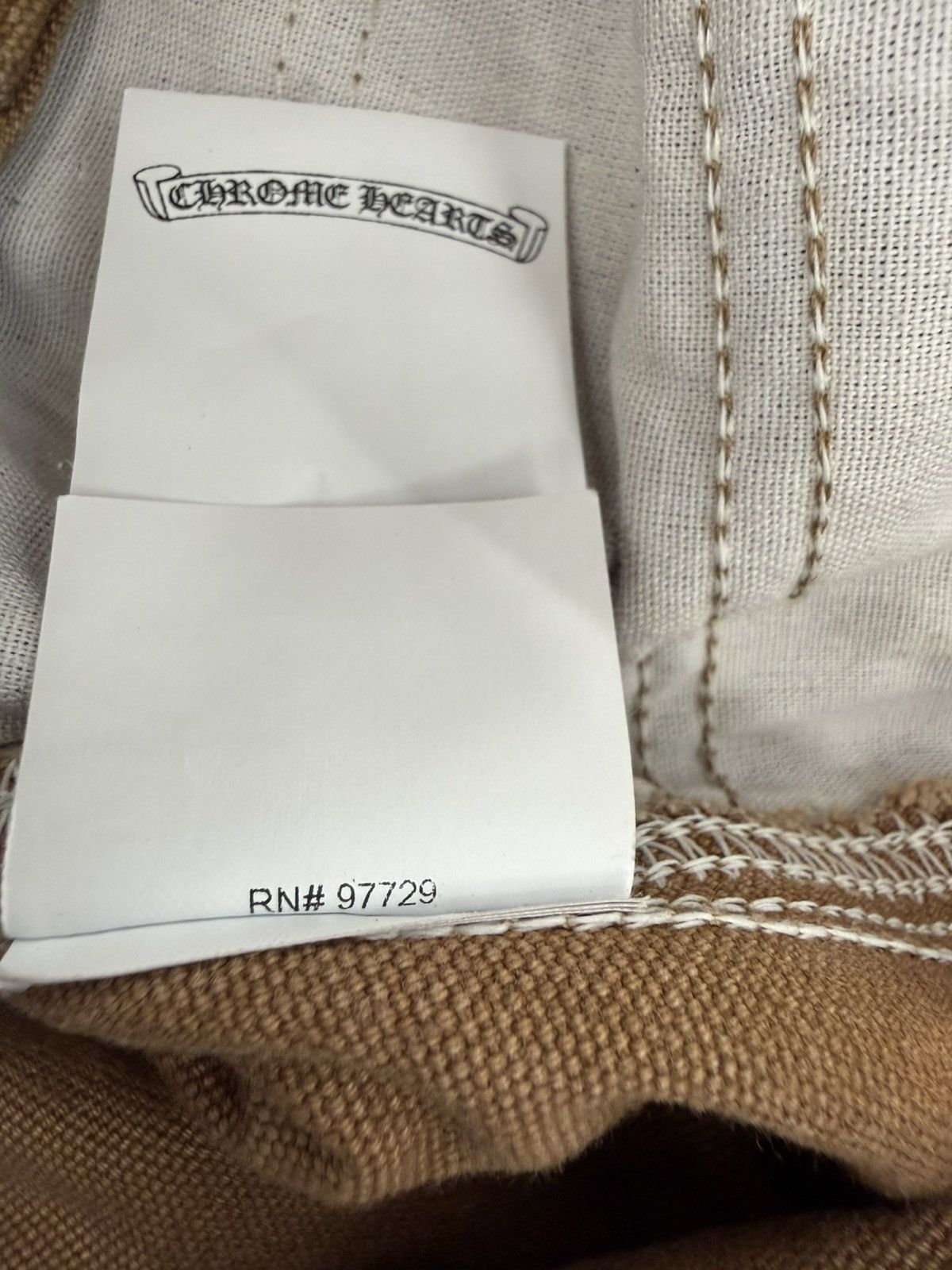 Chrome Hearts CHROME HEARTS MATTY BOY SEX RECORDS CROSS CARPENTER PANTS Size US 33 - 10 Thumbnail