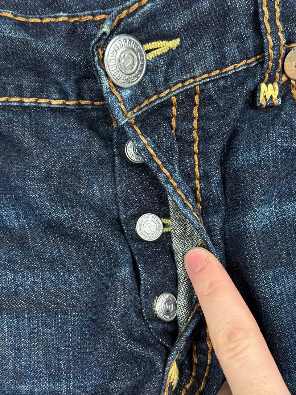 True Religion Share Vintage True Religion Zach Giant Big Denim Jeans Y2K Size US 38 / EU 54 - 15 Thumbnail