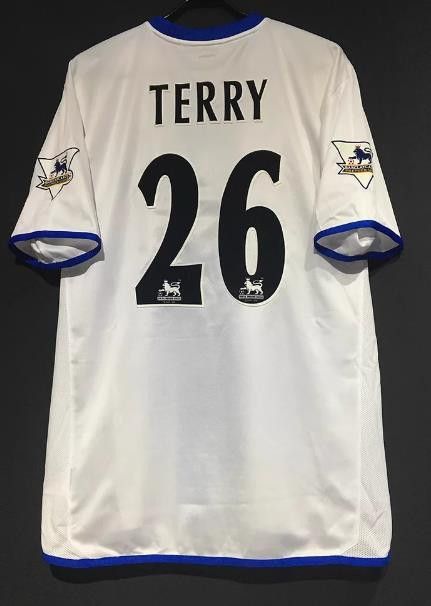 Other 03 04 Chelsea #26 John Terry Jersey Away Size US XL / EU 56 / 4 - 1 Thumbnail