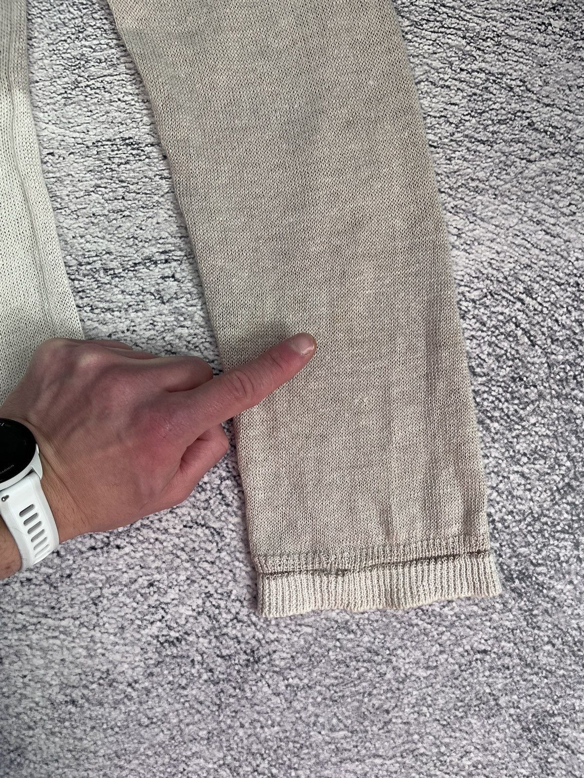 Comme des Garcons × Vintage Comme Des Garsons CDG Mens Sweater Long Sleeve Linen Japan Size US M / EU 48-50 / 2 - 10 Thumbnail