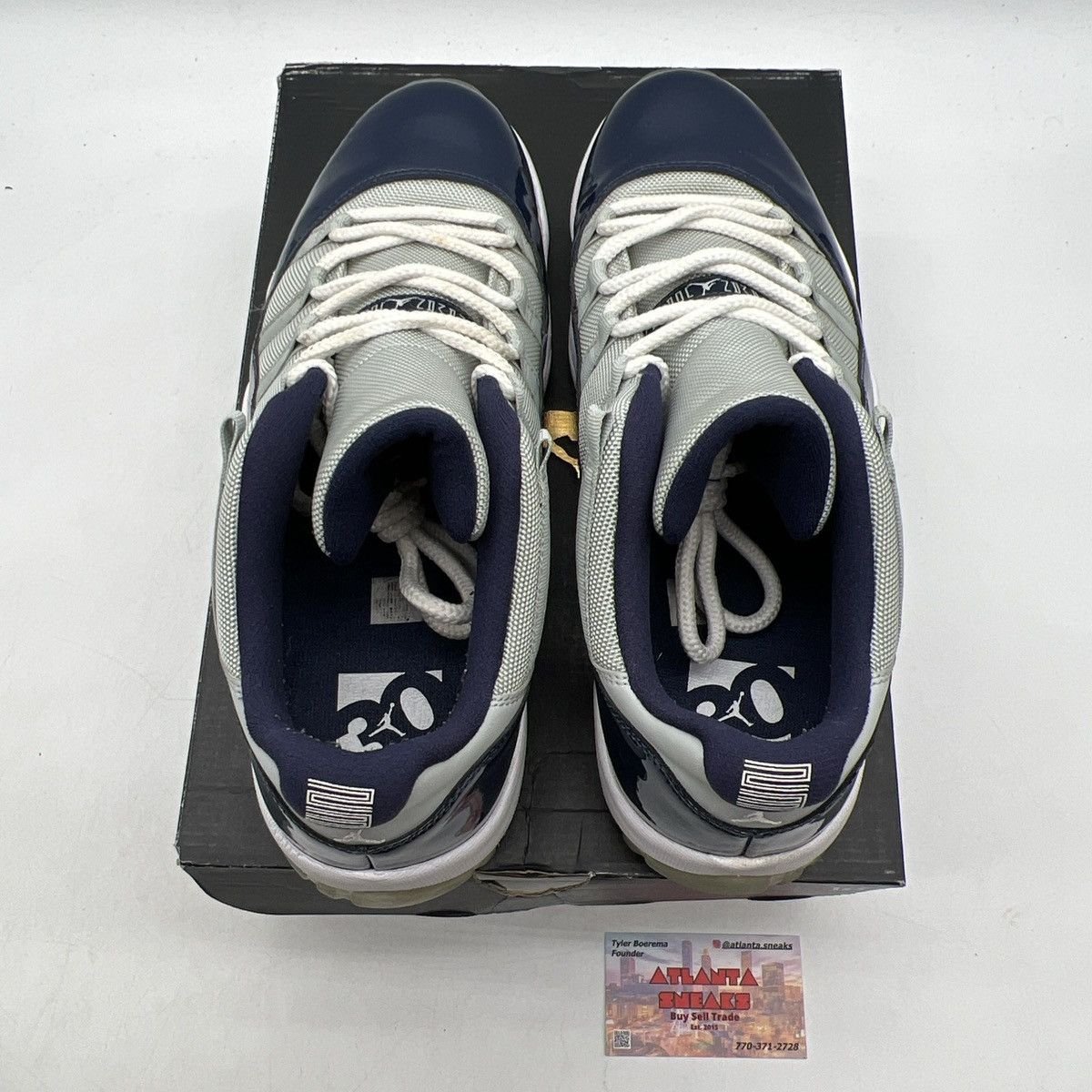 Jordan Brand Air Jordan 11 low Georgetown Size US 12 / EU 45 - 7 Thumbnail