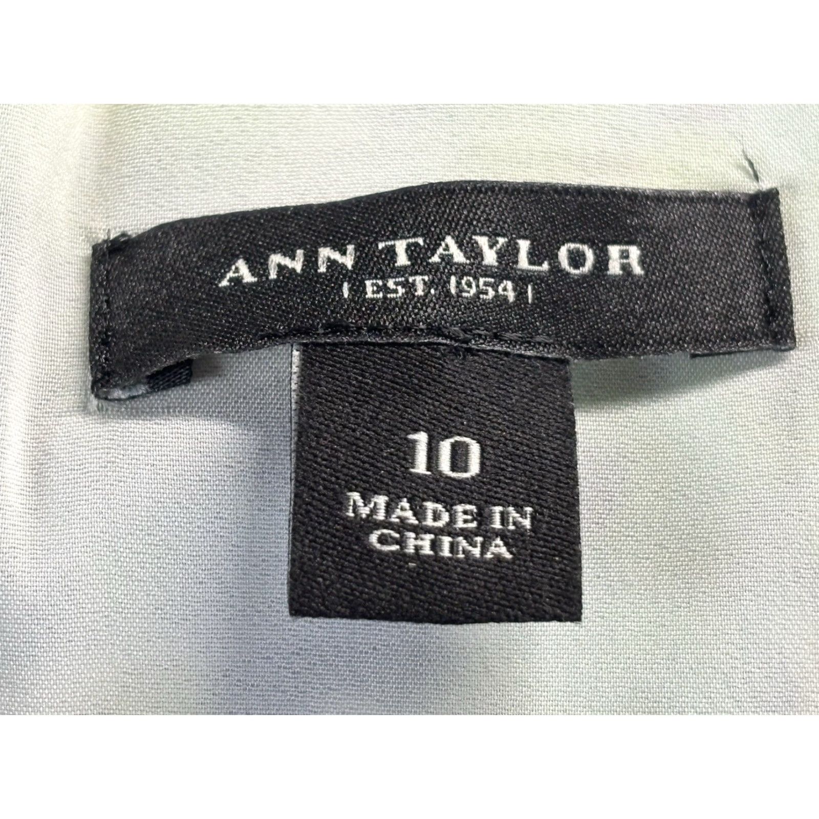 Ann Taylor Ann Taylor Dress Womens Sz 10 Floral Sleeveless Sheath Hi Low Hem Blue Green Multicolor Polyester Party/Cocktail Business Size L / US 10 / IT 46 - 7 Thumbnail