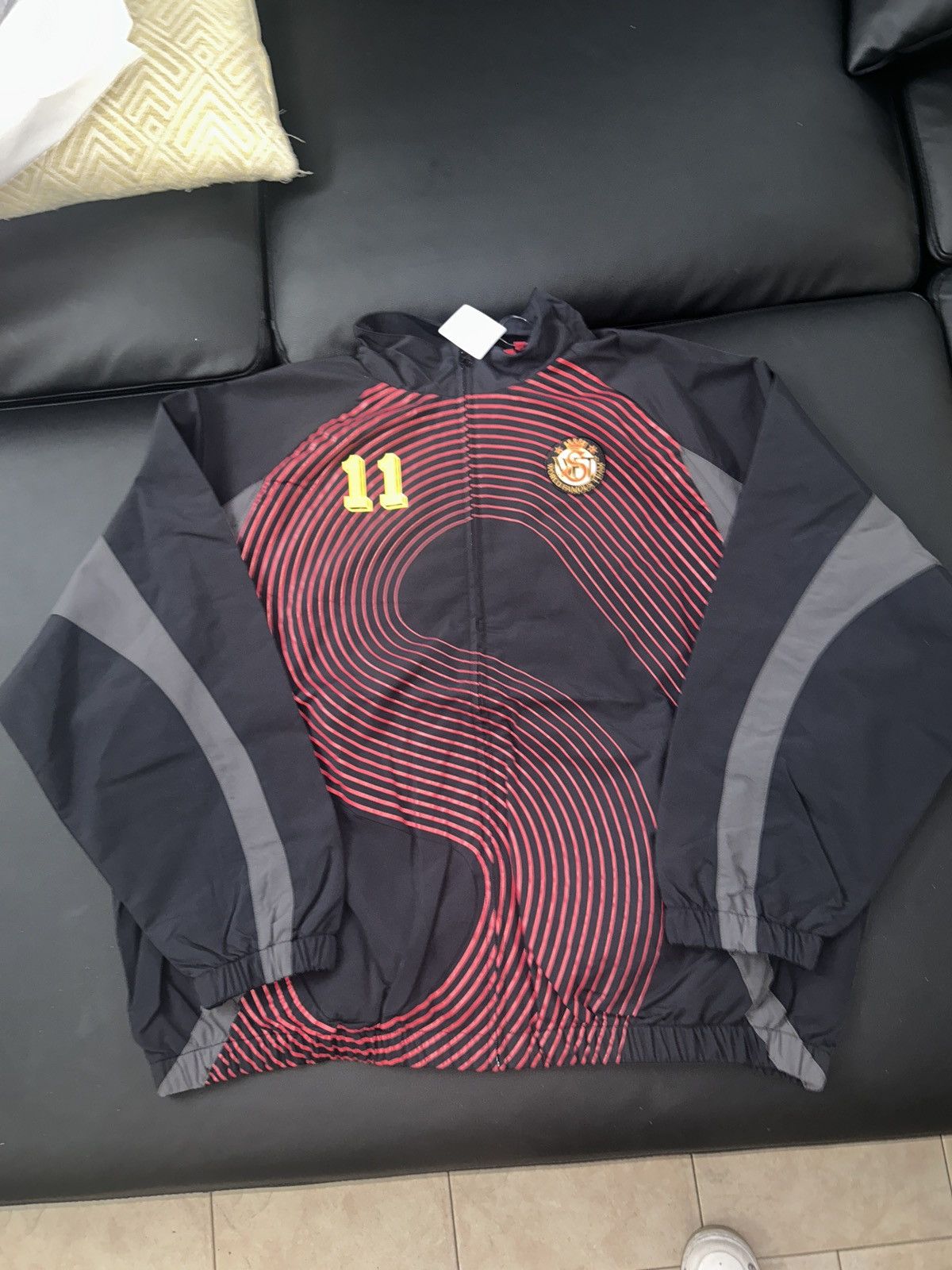 Supreme Supreme s logo track jacket large Size US L / EU 52-54 / 3 - 2 Thumbnail