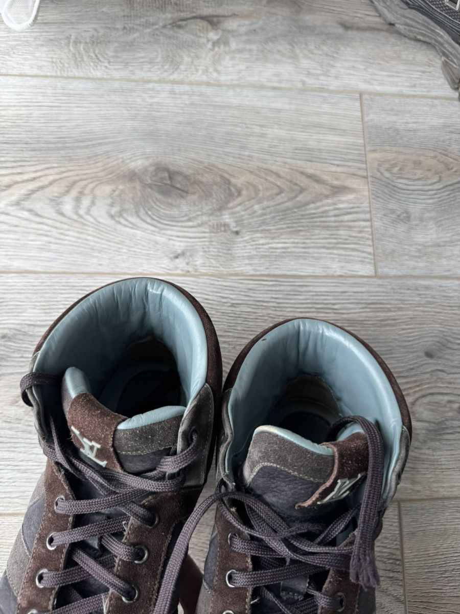 Louis Vuitton Louis Vuitton Tribe High Top Sneakers Size US 8.5 / EU 41-42 - 10 Thumbnail