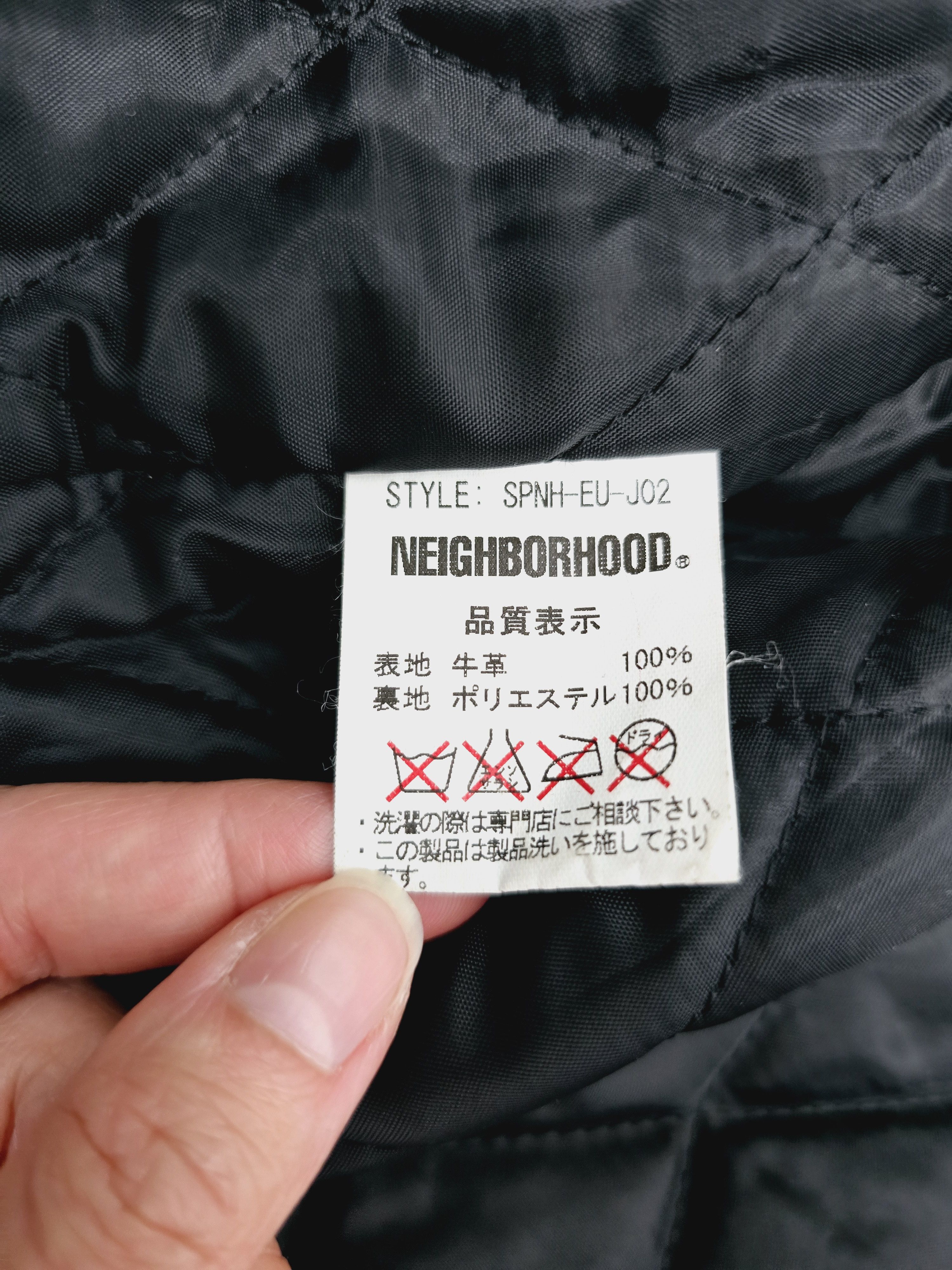 Neighborhood NEIGHBORHOOD Technical Leather Jacket Size US L / EU 52-54 / 3 - 16 Thumbnail