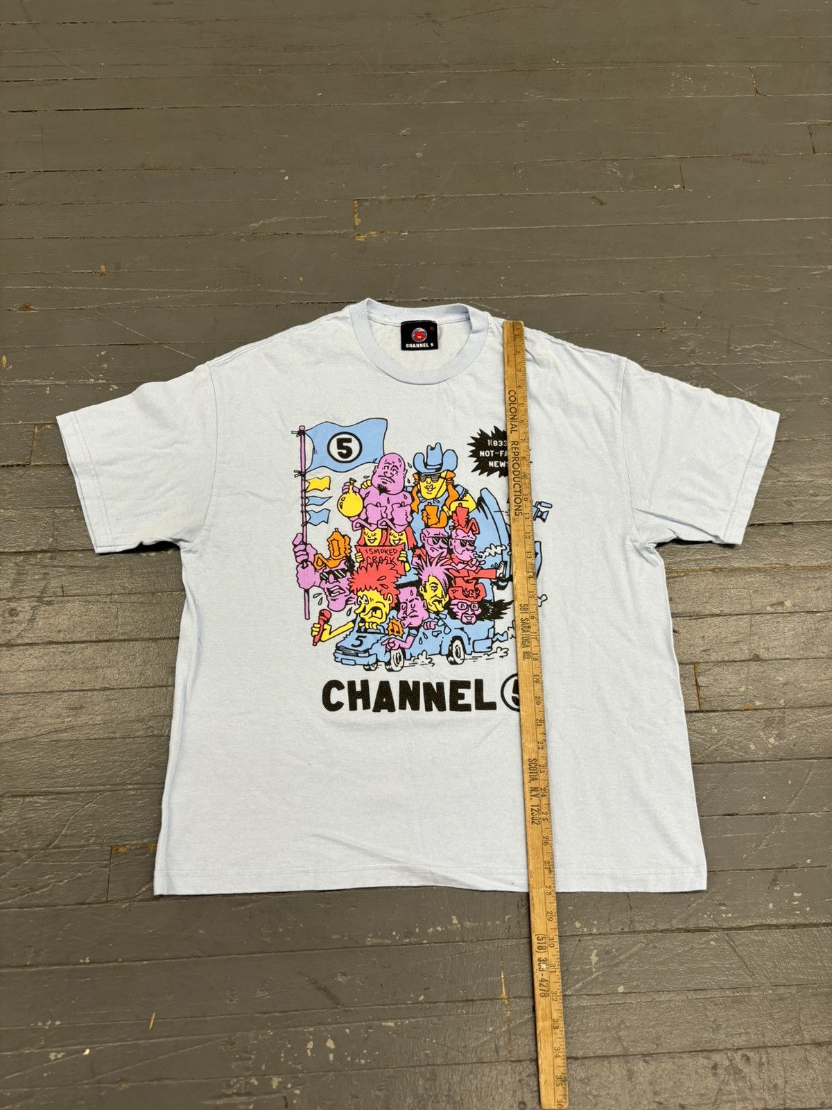Other Channel 5 Andrew callagan tee Size US XL / EU 56 / 4 - 5 Thumbnail