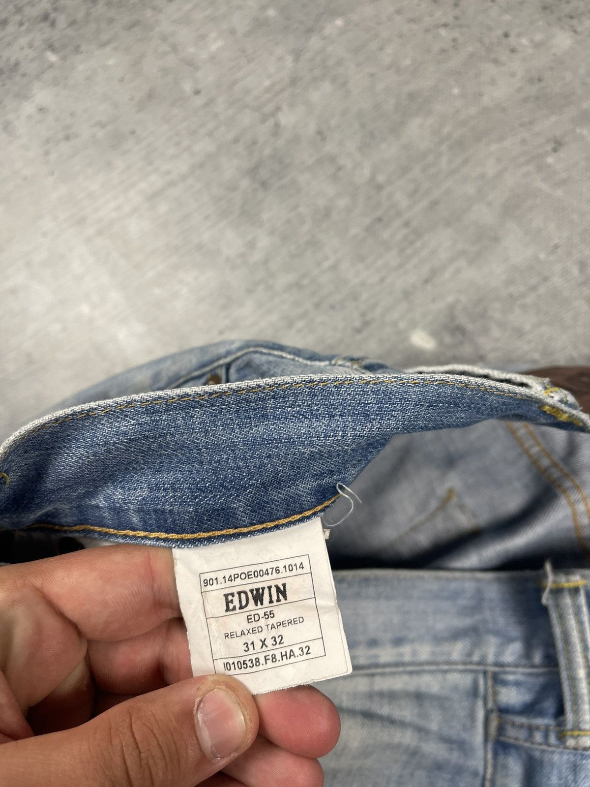 Edwin Edwin 503 Blue Trip Jeans 31 x 32 - J905 Size US 31 - 11 Thumbnail