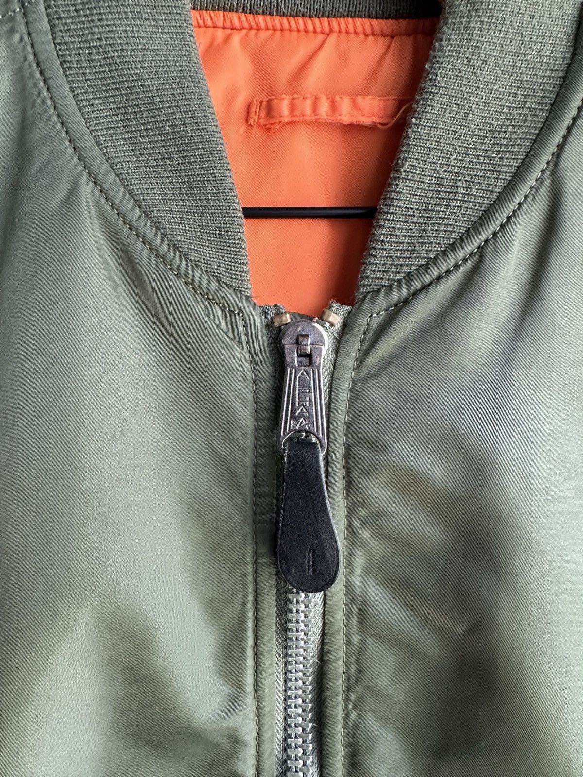Alpha Industries Vintage Alpha Industries Reversible Bomber Jacket Green Size US M / EU 48-50 / 2 - 5 Thumbnail