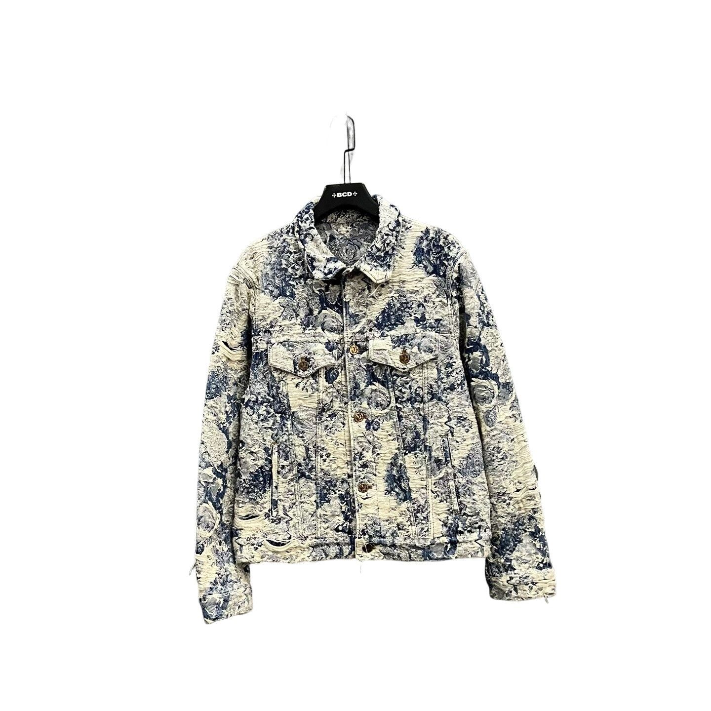 Louis Vuitton Louis Vuitton Floral Denim Jacket Size 52 Size US L / EU 52-54 / 3 - 1 Thumbnail