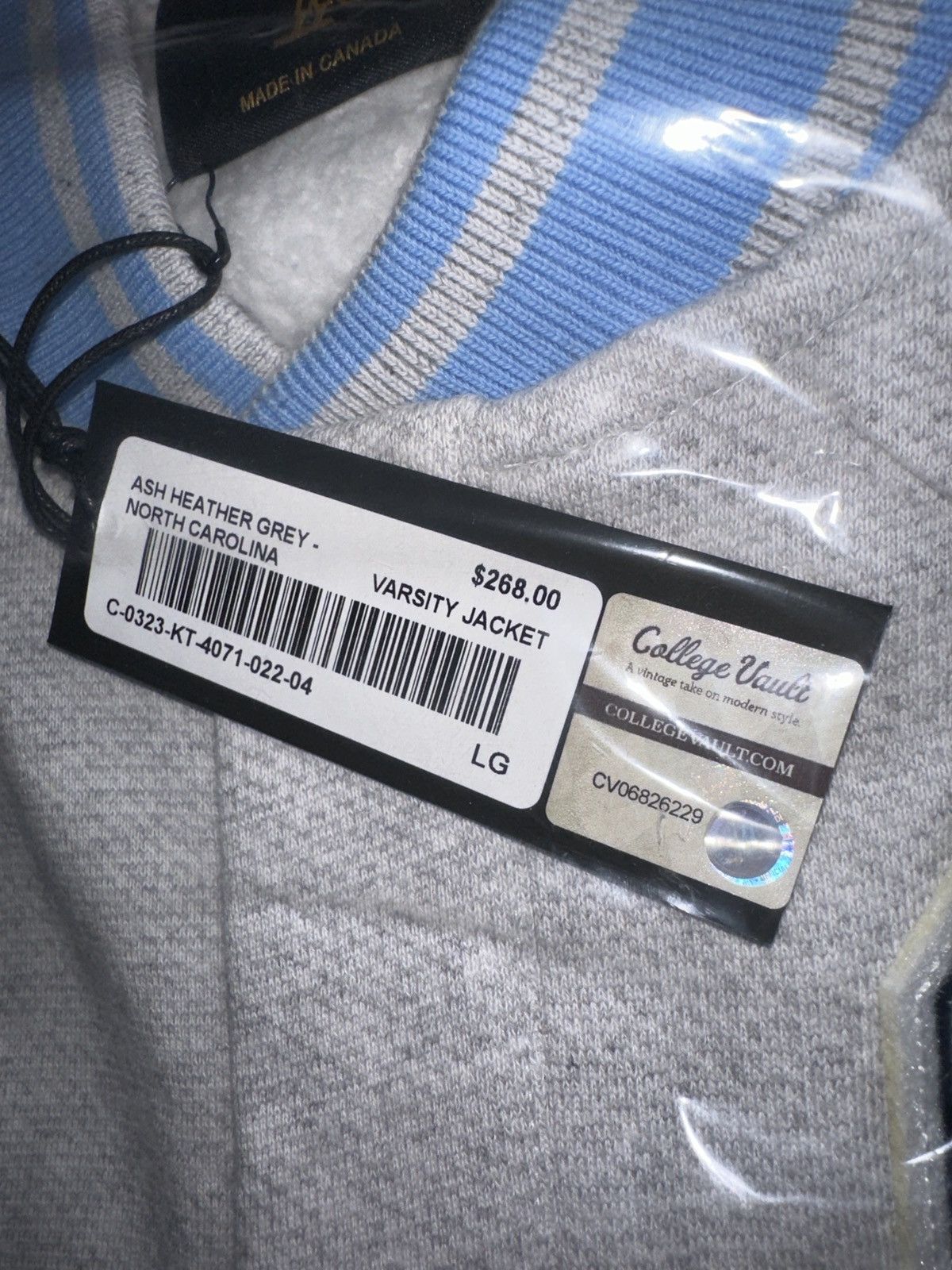 NCAA × October's Very Own OVO x NCAA NORTH CAROLINA TAR HEELS VARSITY JACKET BRAND NEW Size US L / EU 52-54 / 3 - 11 Thumbnail