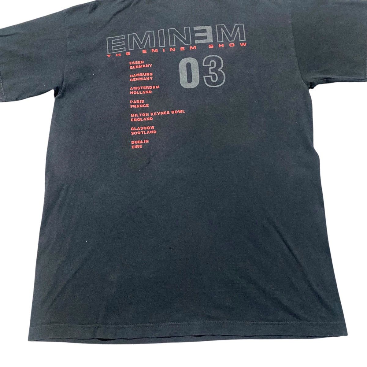 Rap Tees Vintage Eminem Europe Tour 2003 'the eminem show' Size US M / EU 48-50 / 2 - 11 Thumbnail