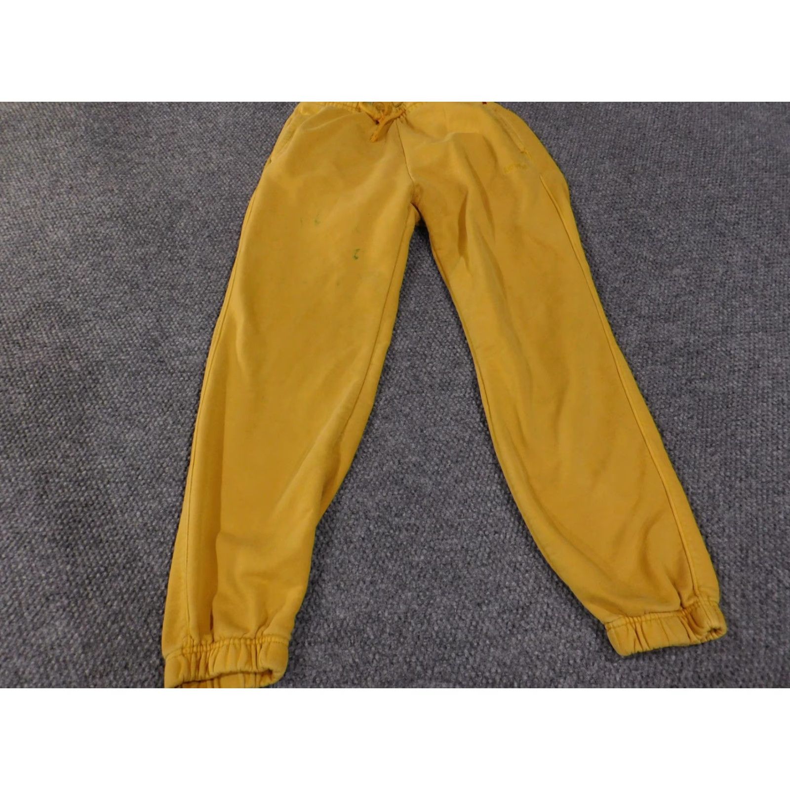 Levi's VINTAGE Levi's Pants Mens Small Yellow Jogger Sweatpants Drawstring Elastic Cuffs Logo Size US 29 - 3 Thumbnail
