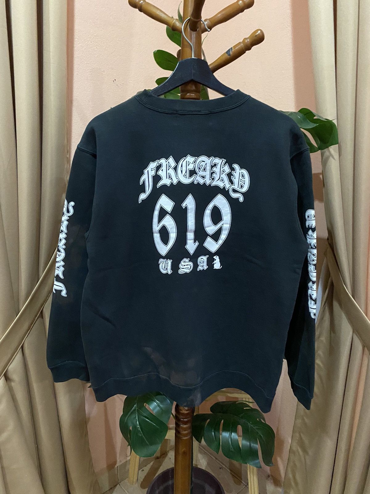 Other VINTAGE Y2K FREAKY 619 SWEATSHIRT Size US M / EU 48-50 / 2 - 8 Thumbnail