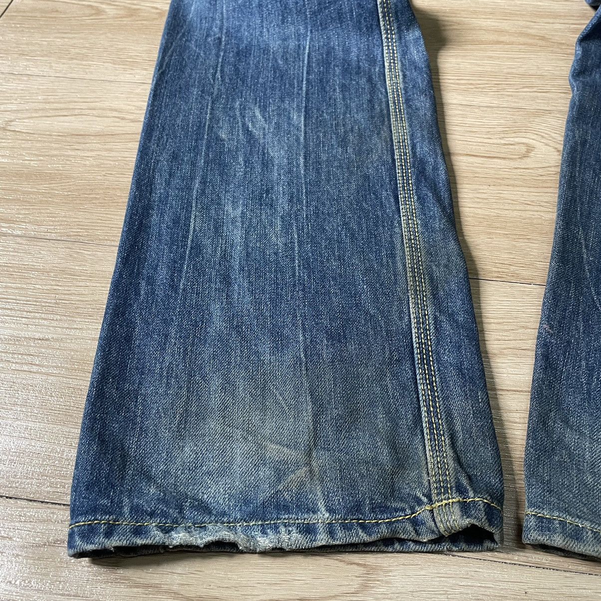 Diesel Vintage Diesel Distressed Straight Cut Faded Mud Wash Denim Size US 32 / EU 48 - 25 Thumbnail