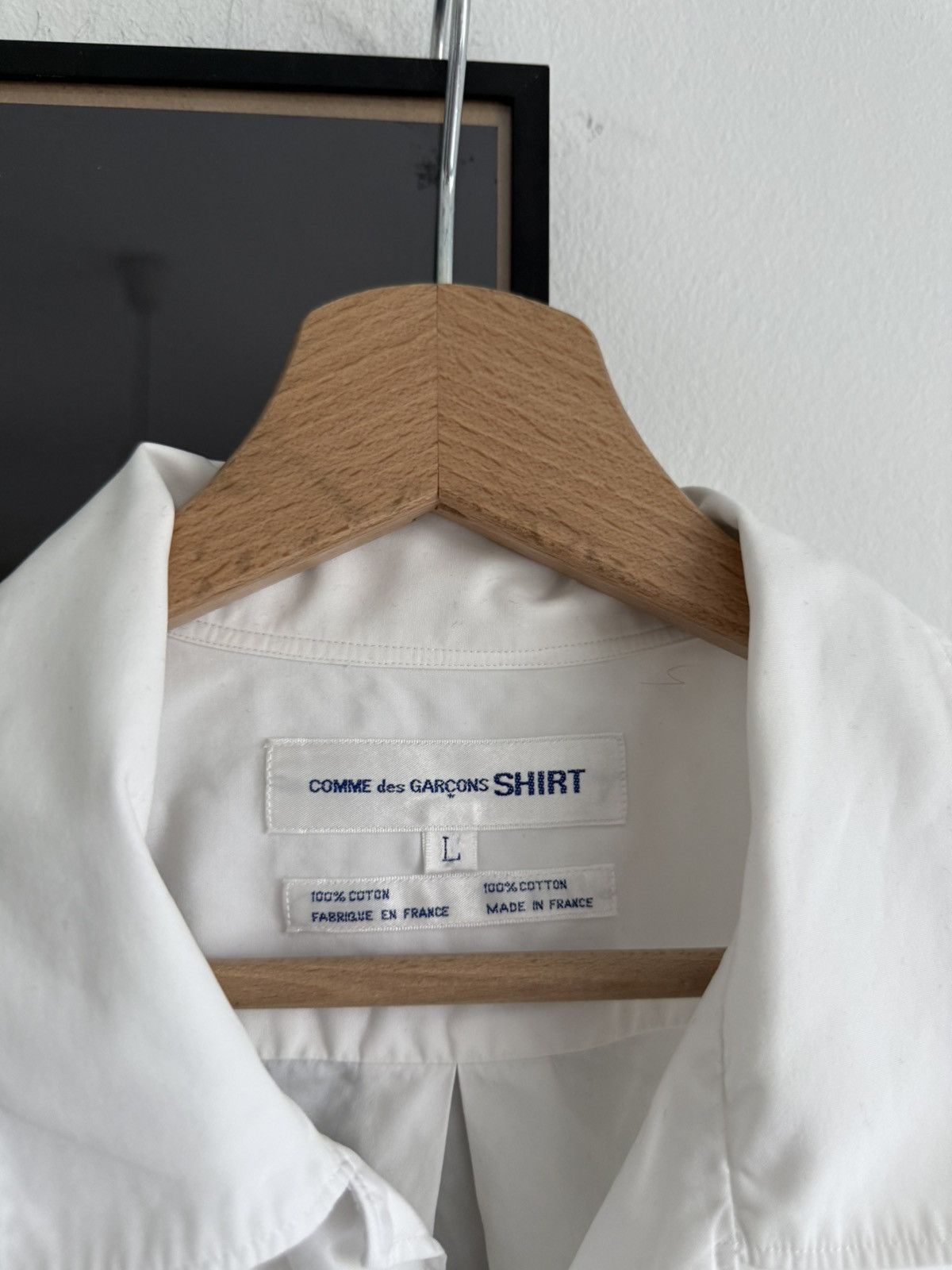 Comme des Garcons Comme Des Garçons SHIRT Short Sleeve Button Up Size US L / EU 52-54 / 3 - 4 Thumbnail
