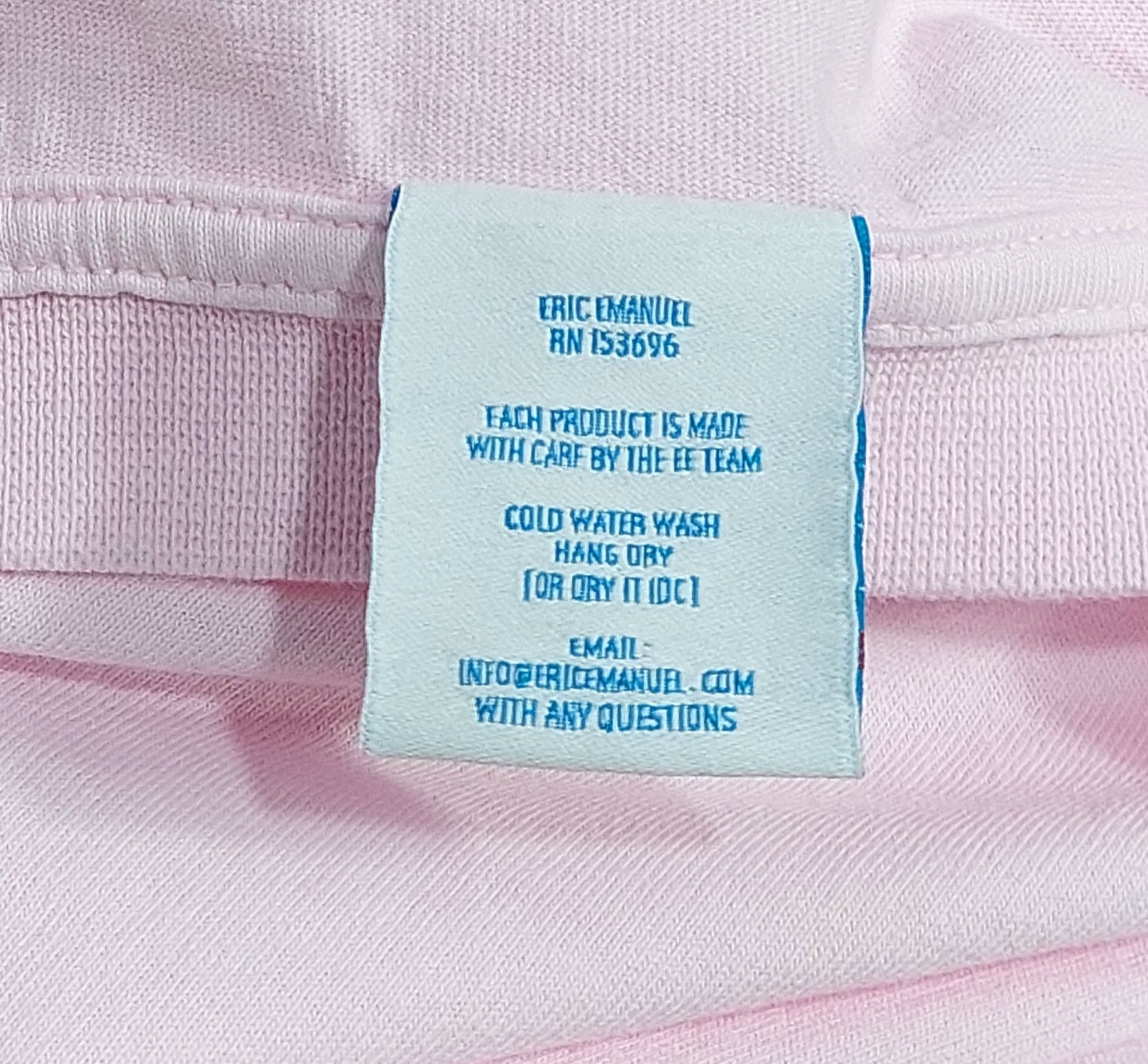 Eric Emanuel EE short sleeve tshirt - pink / baby blue M Size US M / EU 48-50 / 2 - 4 Thumbnail