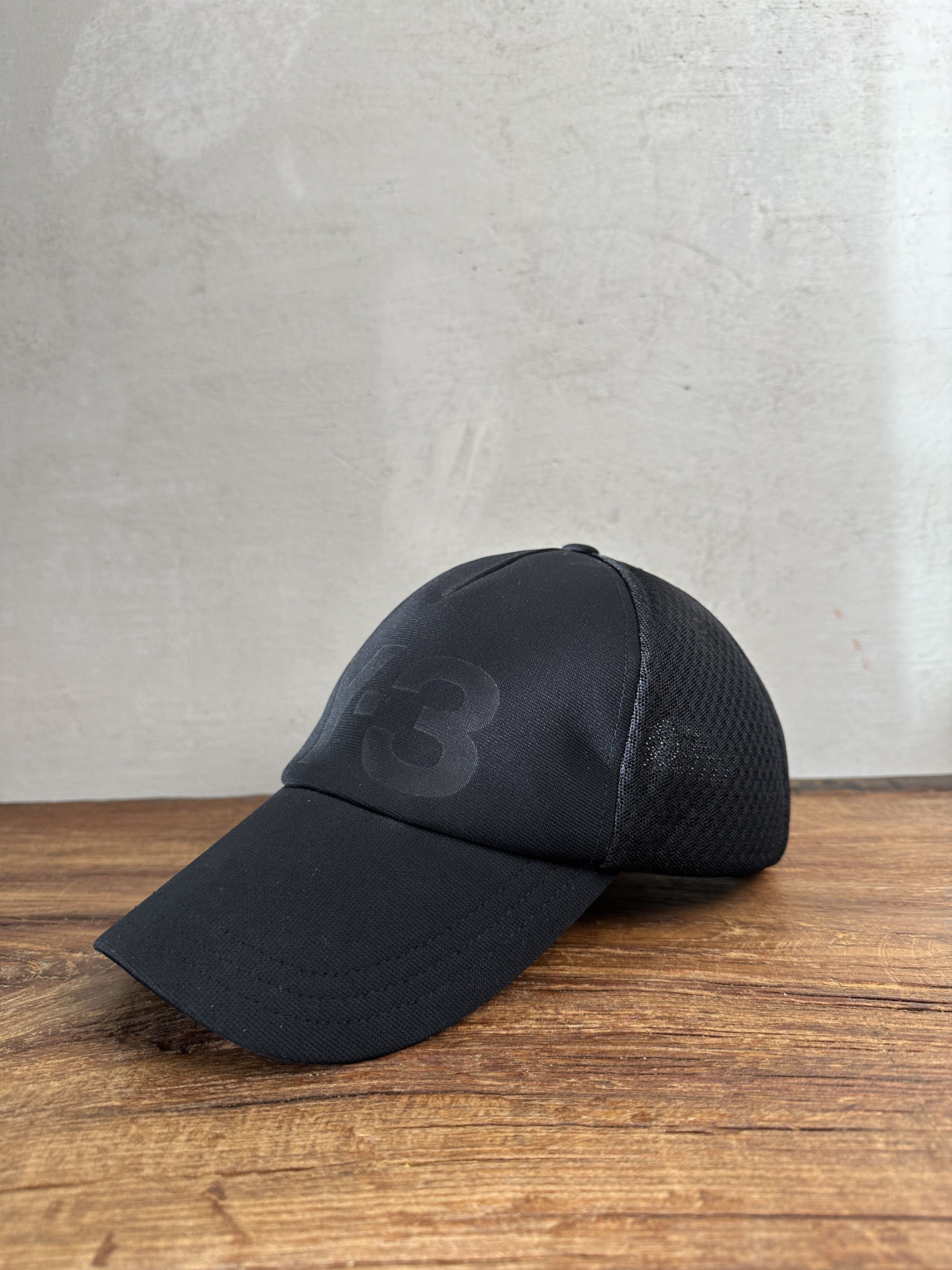 Adidas Y-3 Baseball Logo Black Cap Size ONE SIZE - 1 Thumbnail