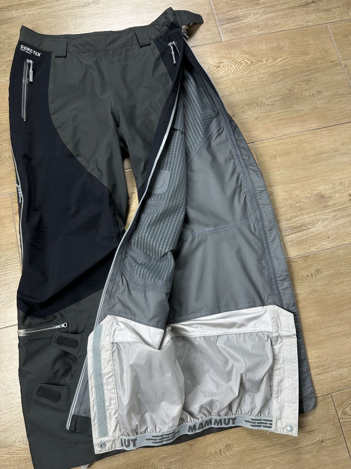 Mammut × Vintage Vintage Mammut Gore-Tex SoftShell Hiking Outdoor Ski Pants W Size 38" / US 16 / IT 52 - 12 Thumbnail