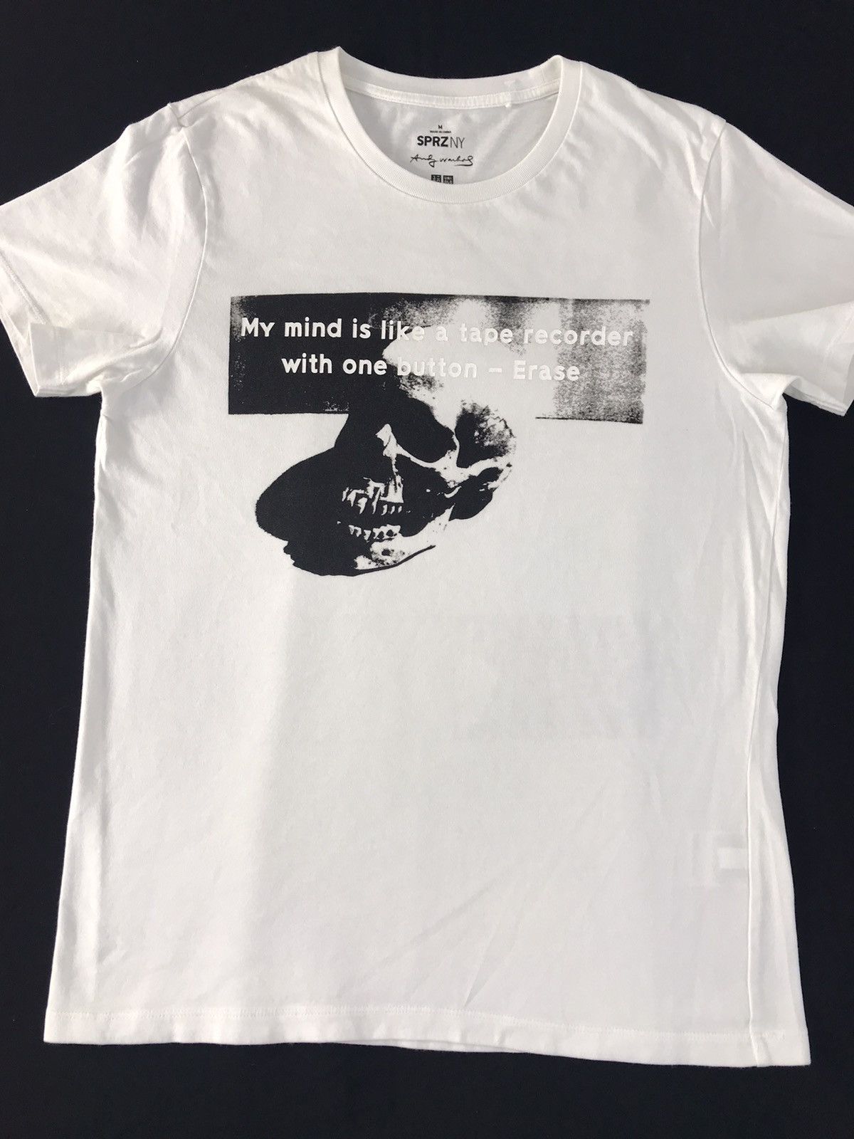 Andy Warhol Andy Warhol Humour Says Big Skull Box Logo Printed Tee Size US S / EU 44-46 / 1 - 3 Thumbnail