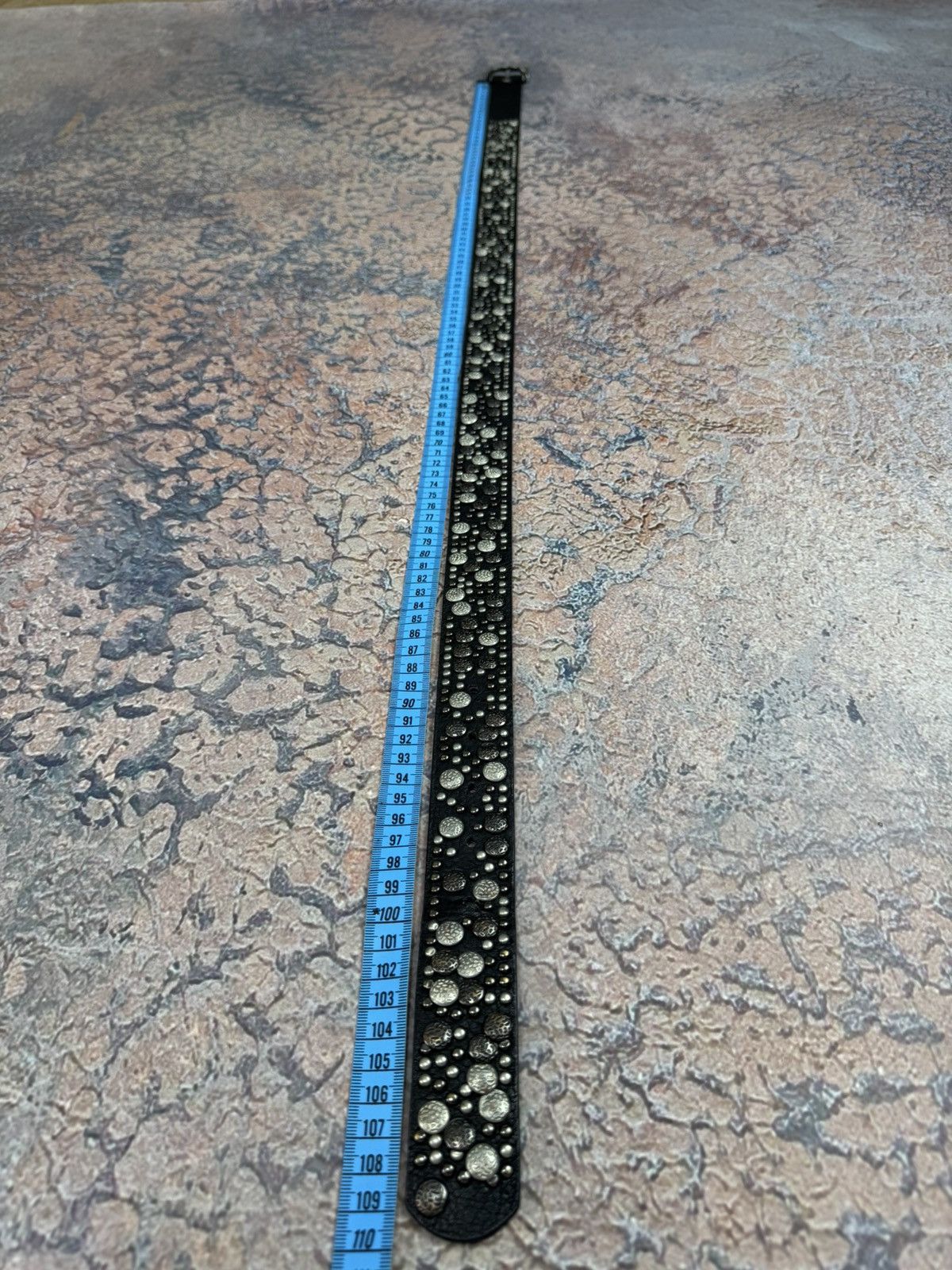 Japanese Brand Vintage Metal Punk Rock Emo Goth Belt Japan Y2K Avant Garde Size ONE SIZE - 2 Thumbnail