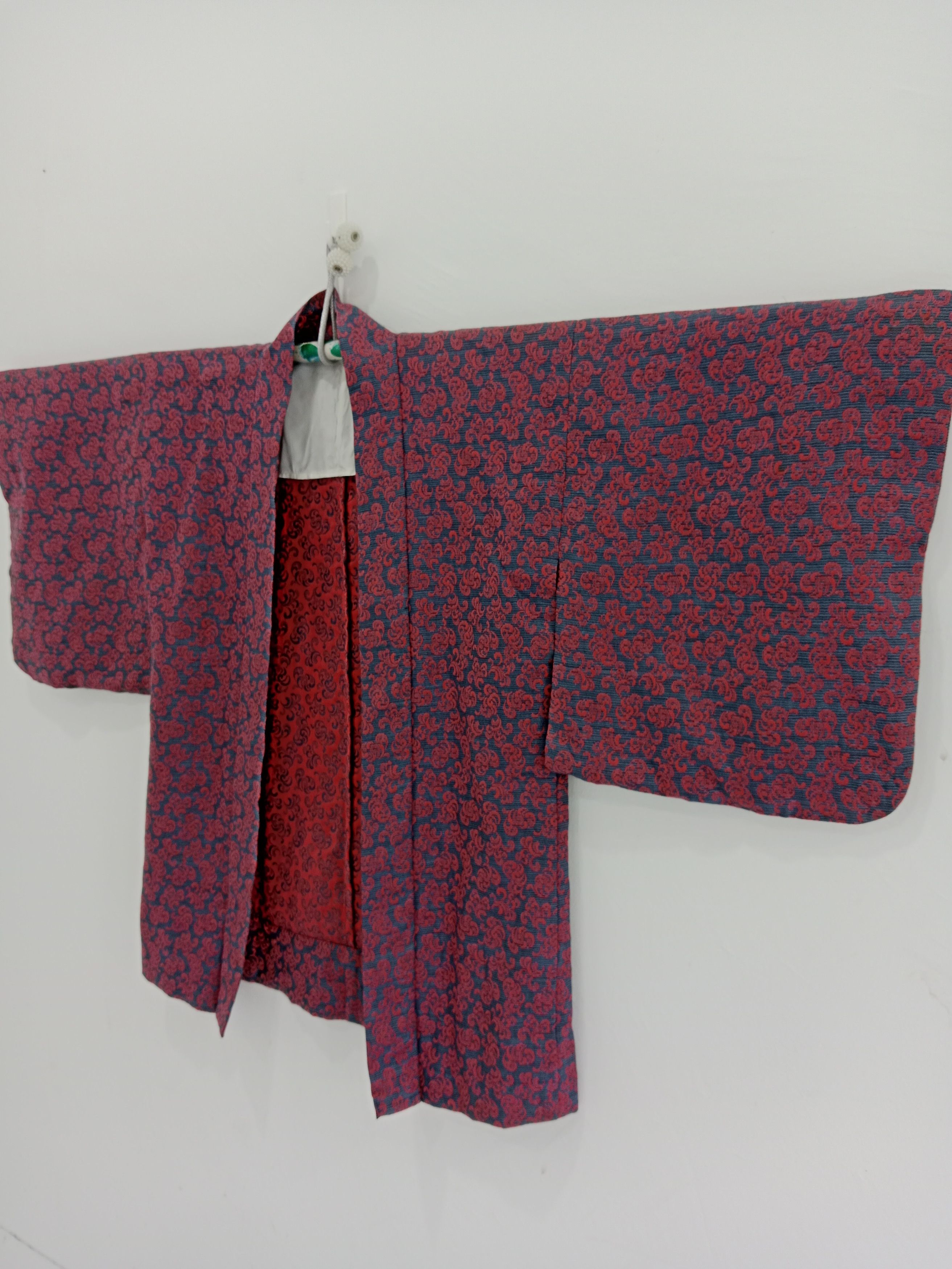 Japanese Brand Vintage Haori Kimono Nice Motif Japanese Traditional Wear Size US L / EU 52-54 / 3 - 4 Thumbnail