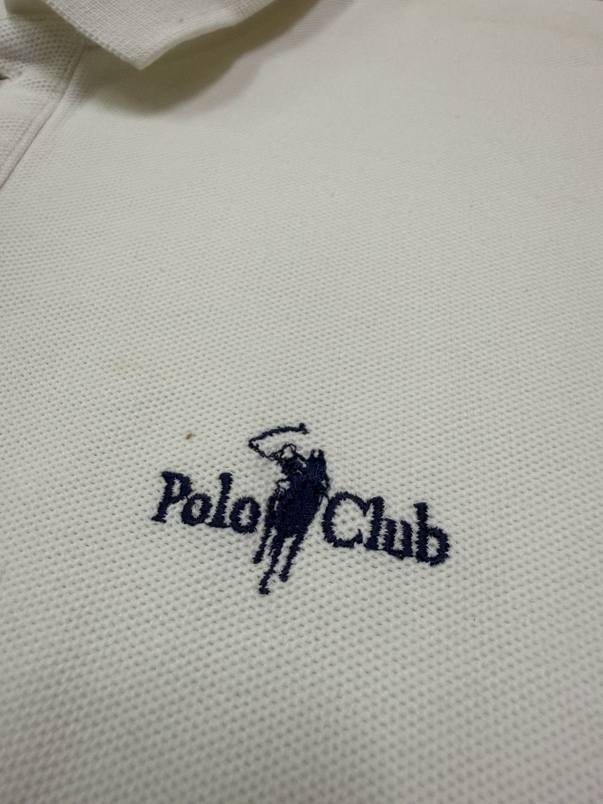Vintage Vintage 90s Polo Club Longsleeve Ringer Polo Shirt Size US M / EU 48-50 / 2 - 8 Thumbnail
