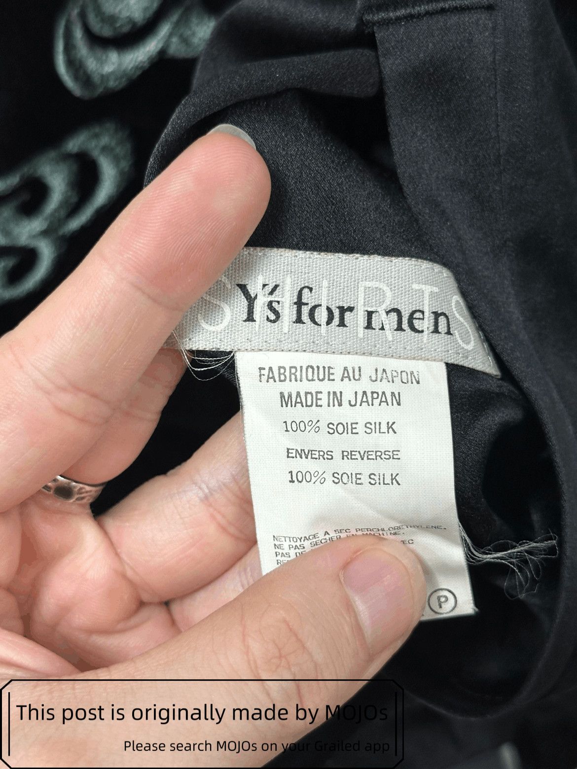 Yohji Yamamoto Yohji Yamamoto Y's 80S Stitches Satin Jacket Size US L / EU 52-54 / 3 - 7 Thumbnail