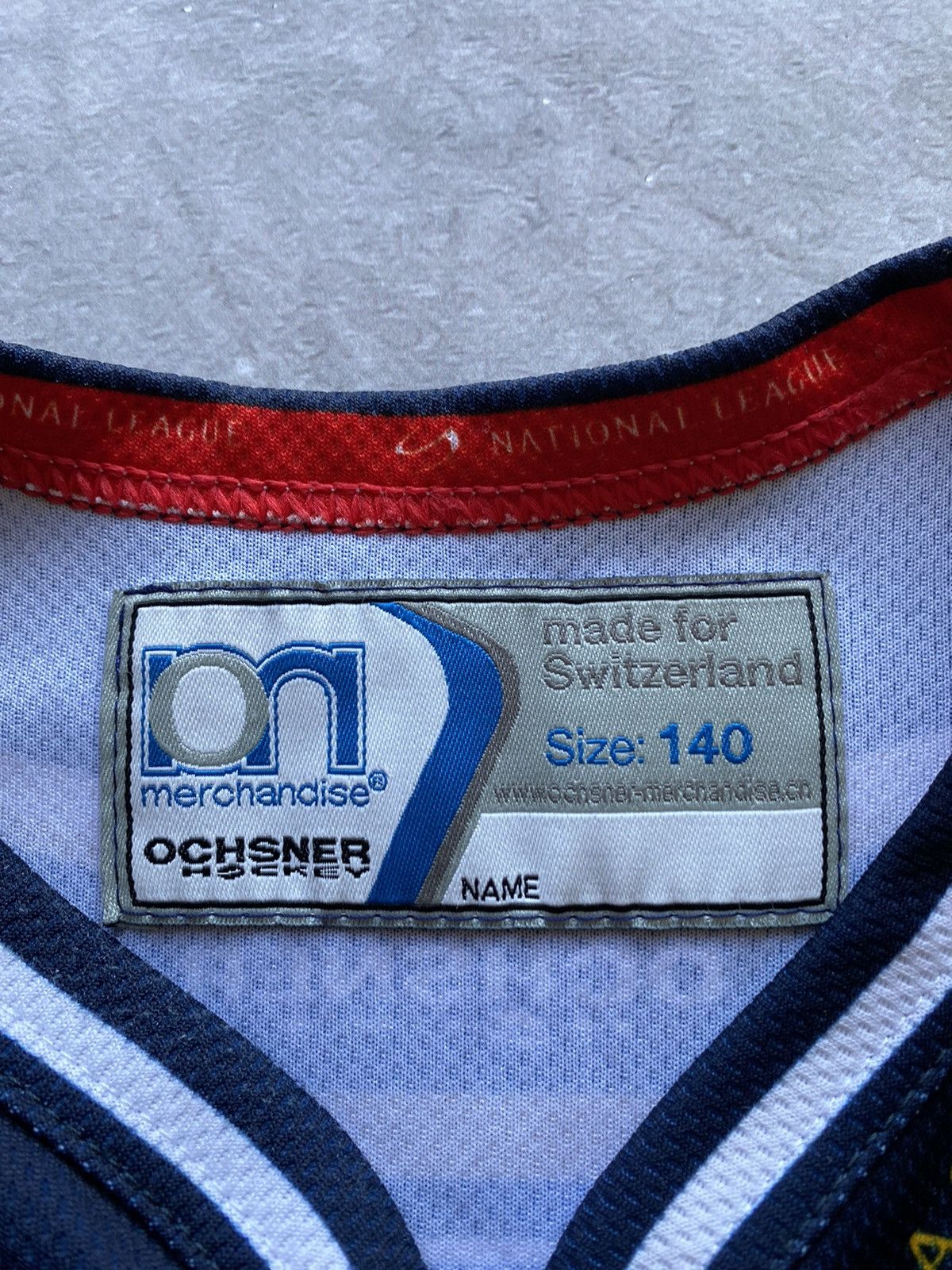 Vintage Vintage HC La Chaux-de-Fonds 2012-2013 Home Hockey Jersey Size US XXS / EU 40 - 11 Thumbnail