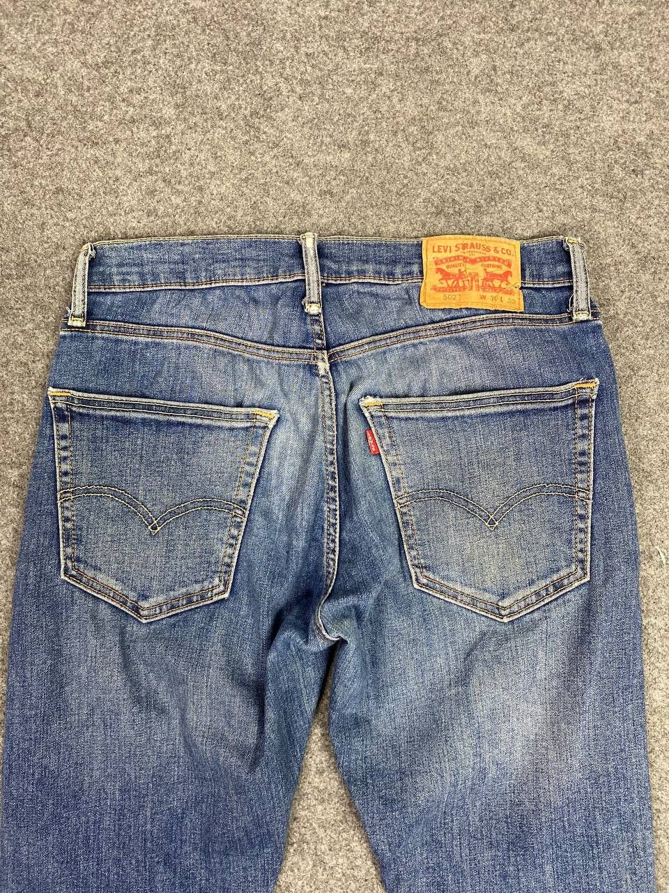 Levi's levis 501 distressed denim nice design Size US 32 / EU 48 - 3 Thumbnail