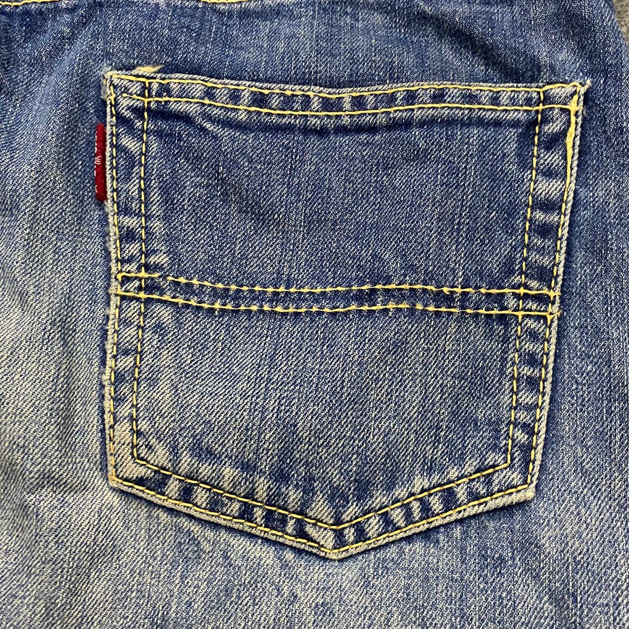 If Six Was Nine 💥Best Offer💥Vintage 80s Big Stone Distressed Denim Size US 34 / EU 50 - 14 Thumbnail