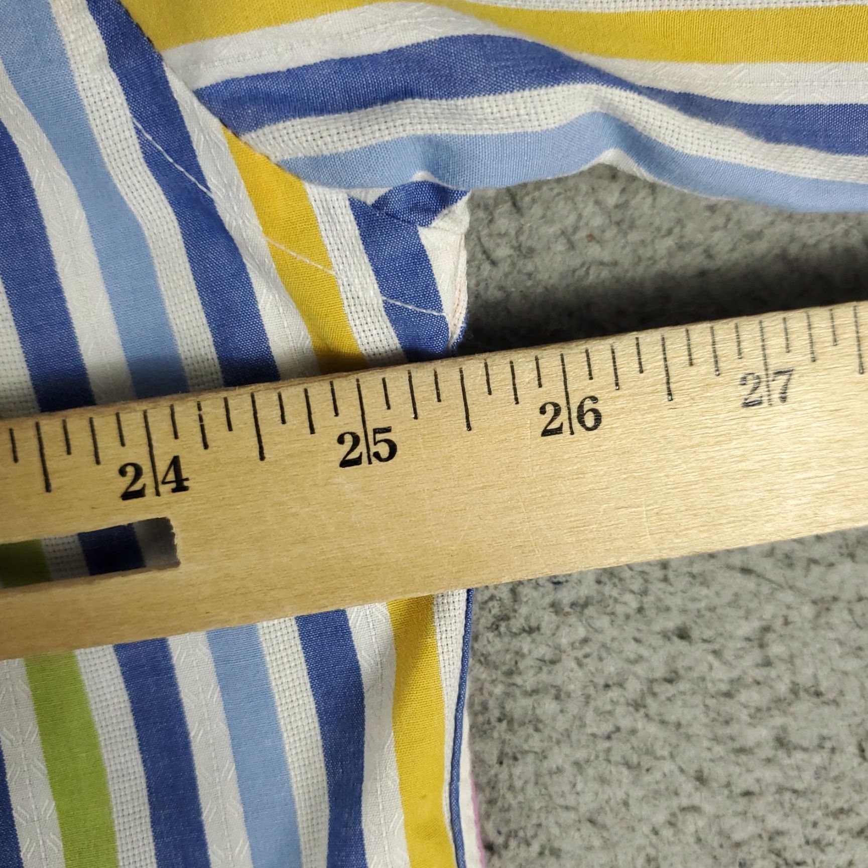 BUGATCHI Bugatchi Mens Shirt XL Blue Striped Button-Up Long Sleeve Casual Size US XL / EU 56 / 4 - 5 Thumbnail