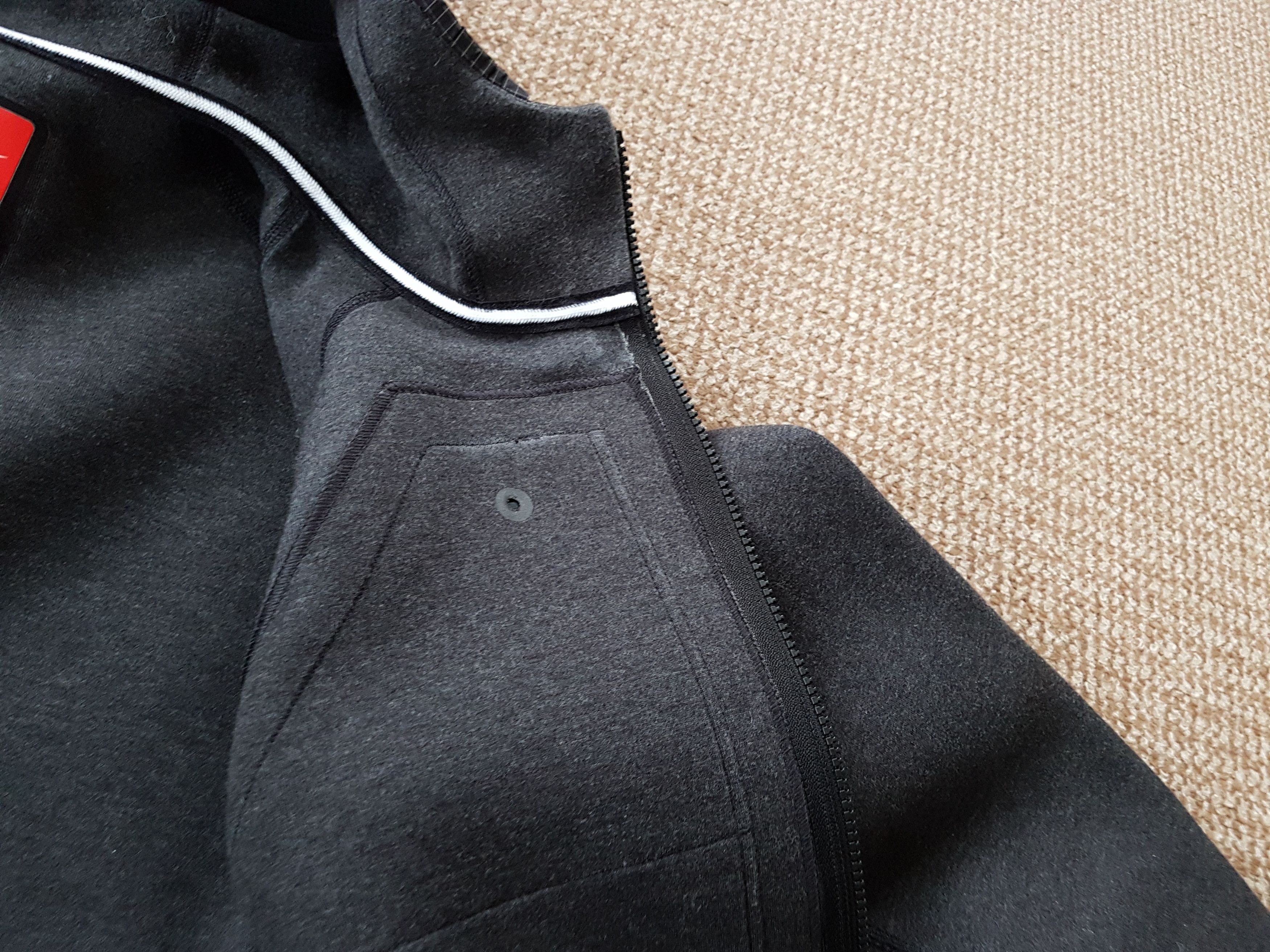 Nike Nike Tech Fleece Full Zip Heavy Hoodie Black Heather sz XL Size US XL / EU 56 / 4 - 10 Thumbnail