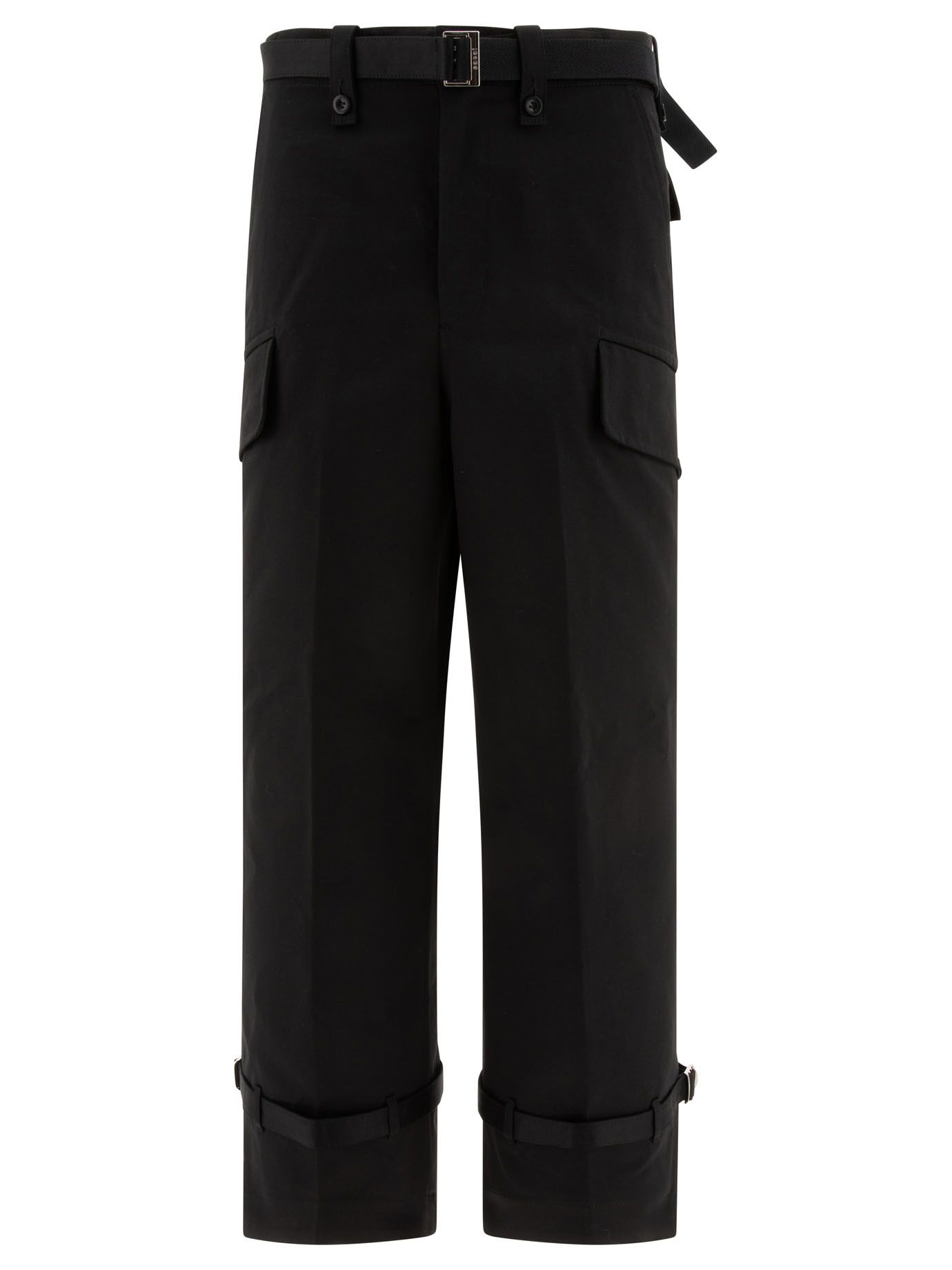 Sacai Belted Trousers Size US 34 / EU 50 - 1 Thumbnail