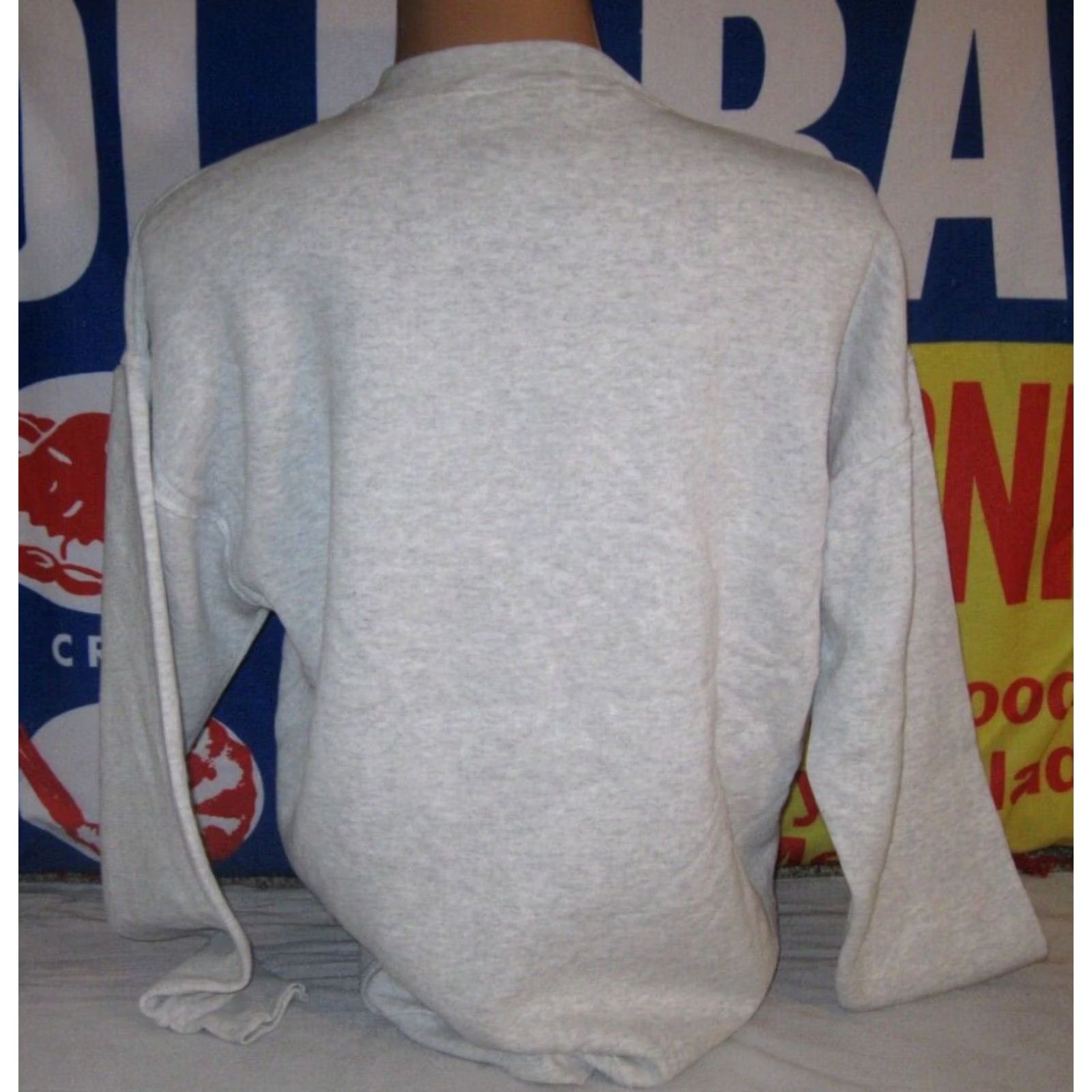 Fruit Of The Loom JACK RUSSELL Terrier Dog Lovers GR8 Dogs Sweatshirt Men's XL Gray Cotton/Polyester Embroidered Logo Pullover Sweatshirt Size US XL / EU 56 / 4 - 5 Thumbnail