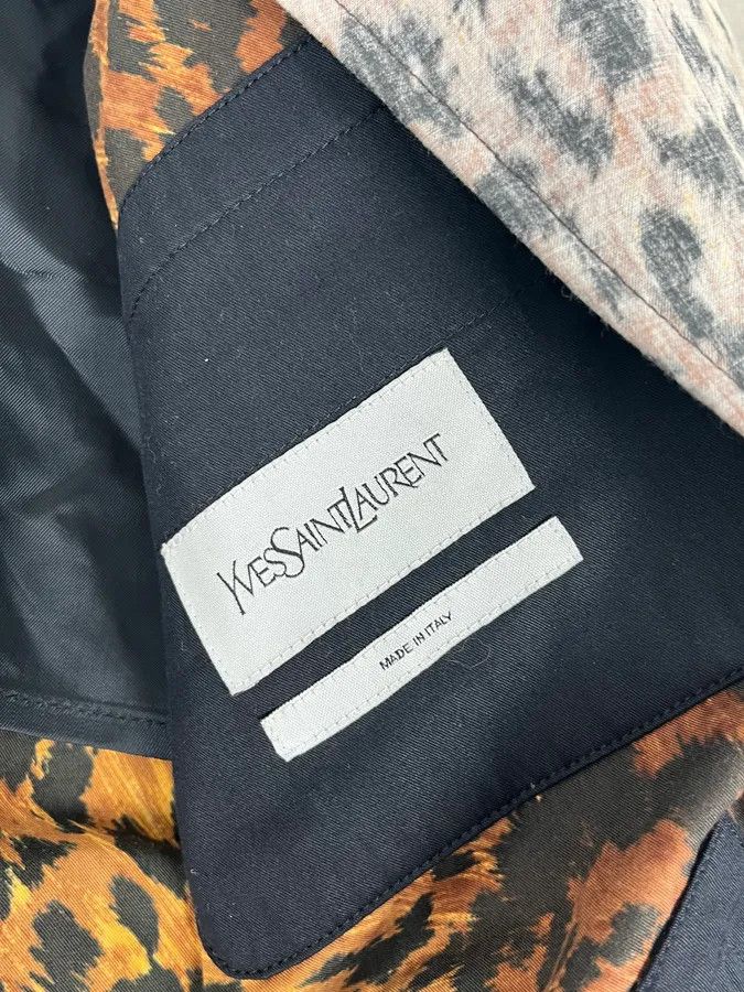 Yves Saint Laurent 2000s Yves Saint Laurent Leopard Print Jacket by Tom Ford Size US M / EU 48-50 / 2 - 11 Thumbnail