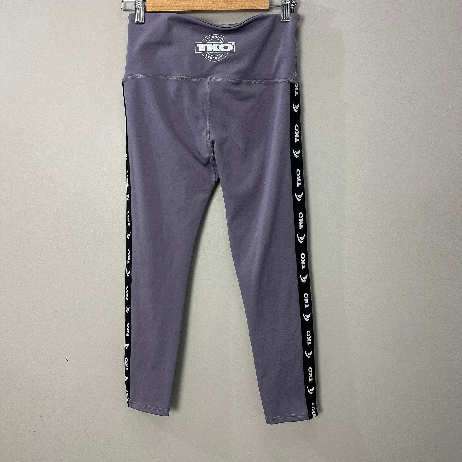 Other Technical Knockout TKO M Purple Leggings Tuxedo Stripe Size 26" / US 2 / IT 38 - 3 Thumbnail