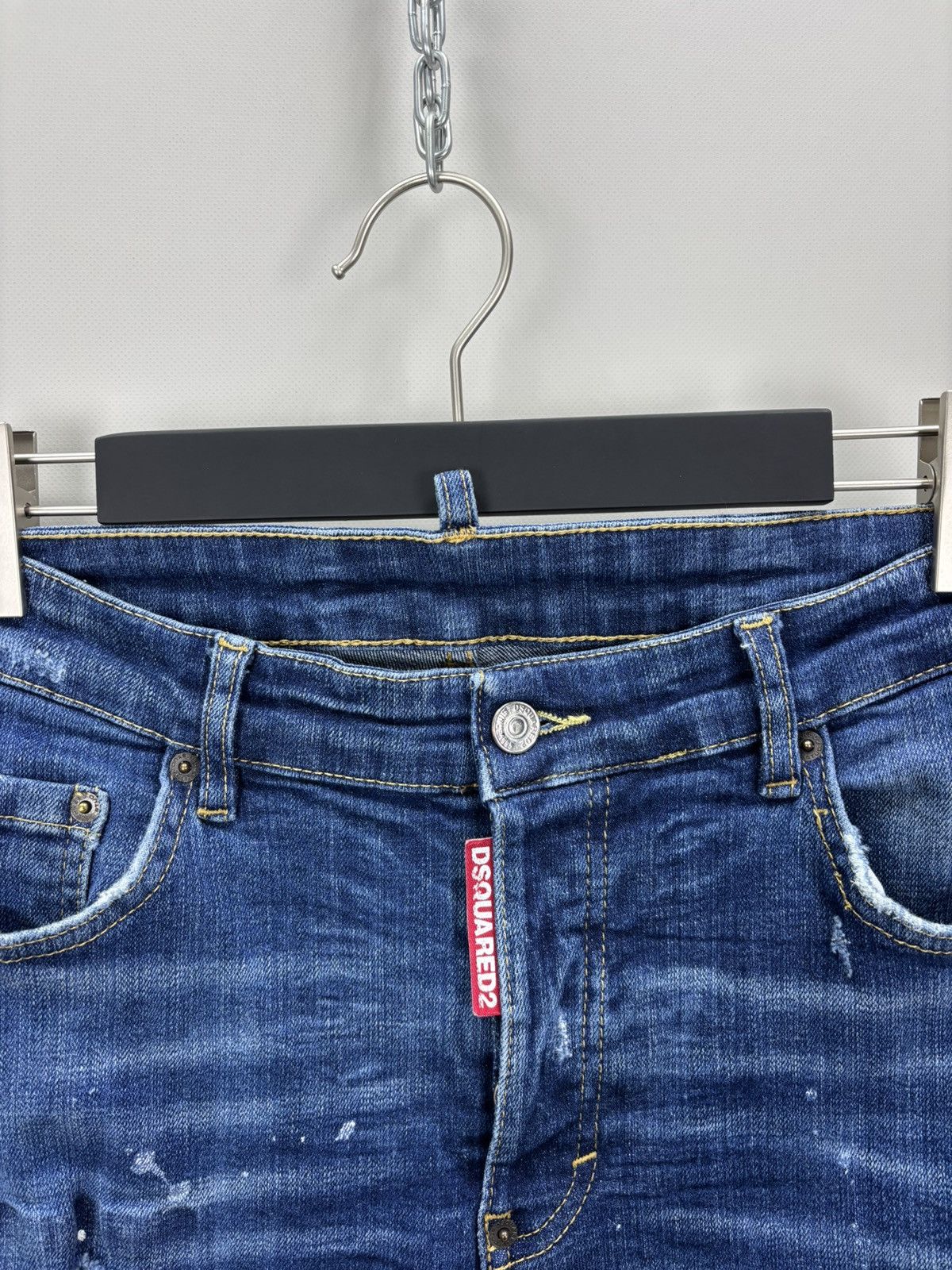 Dsquared2 Mens jeans Dsquared2 Size 46 Color Blue Size US 30 / EU 46 - 4 Thumbnail