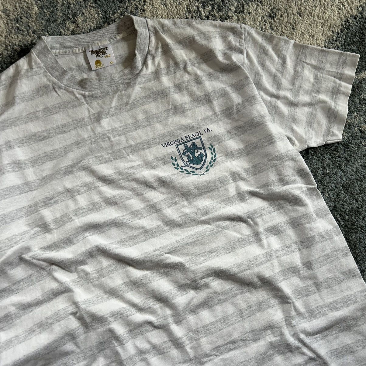 Vintage 90s TENNESSE RiVER HEAVYWEiGHT SiNGLE STiTCH ViRGiNiA BEACH Size US XL / EU 56 / 4 - 1 Thumbnail